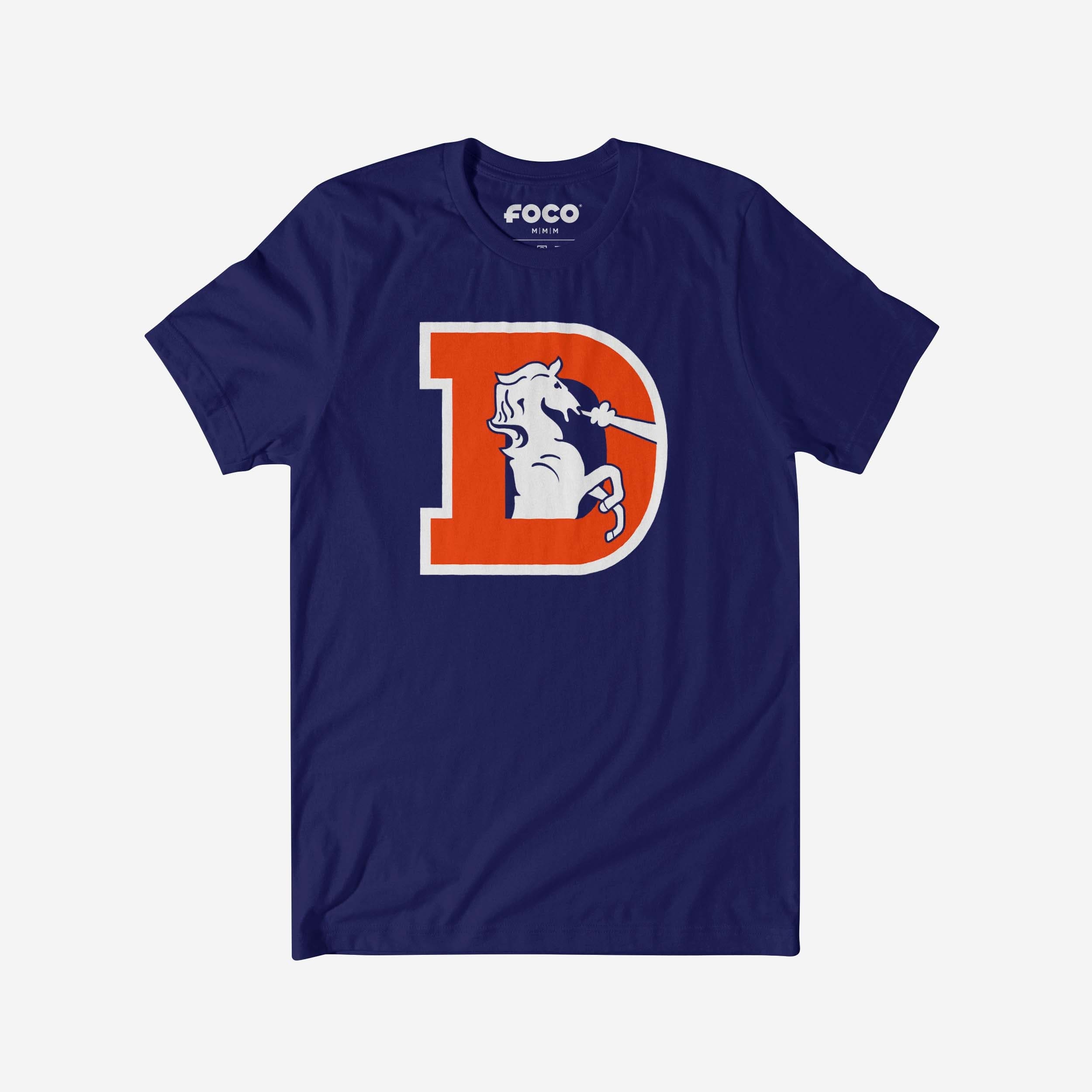 Denver Broncos 1993 T-shirt avec logo rétro
