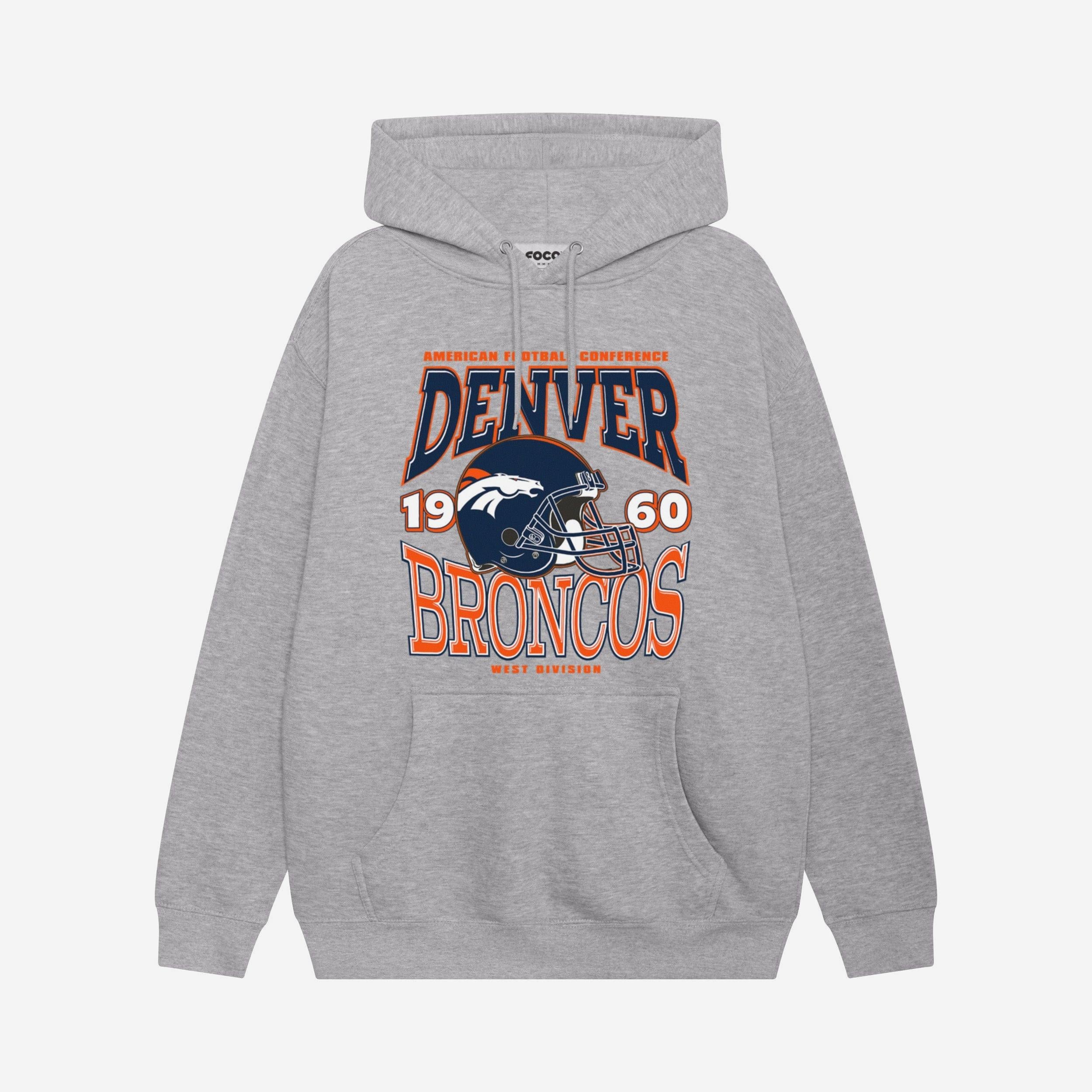 Sweat à capuche Denver Broncos Classic Team Casque
