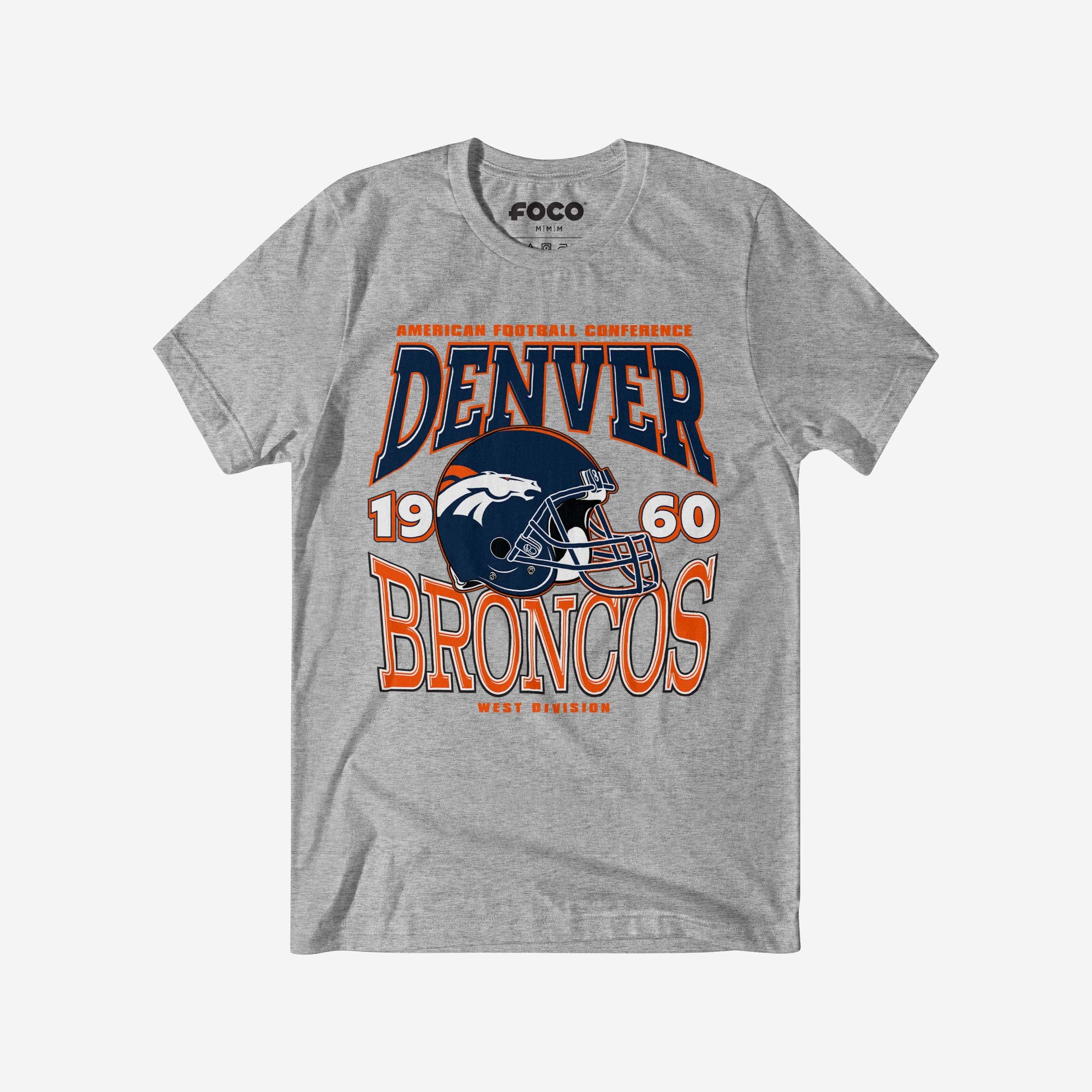Denver Broncos T-shirt casque d'équipe classique