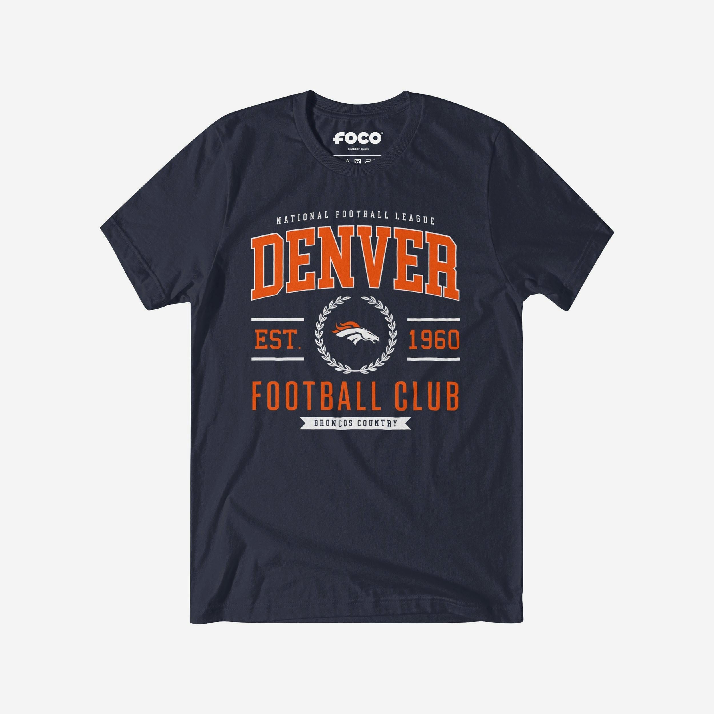 T-shirt Denver Broncos Club de Football