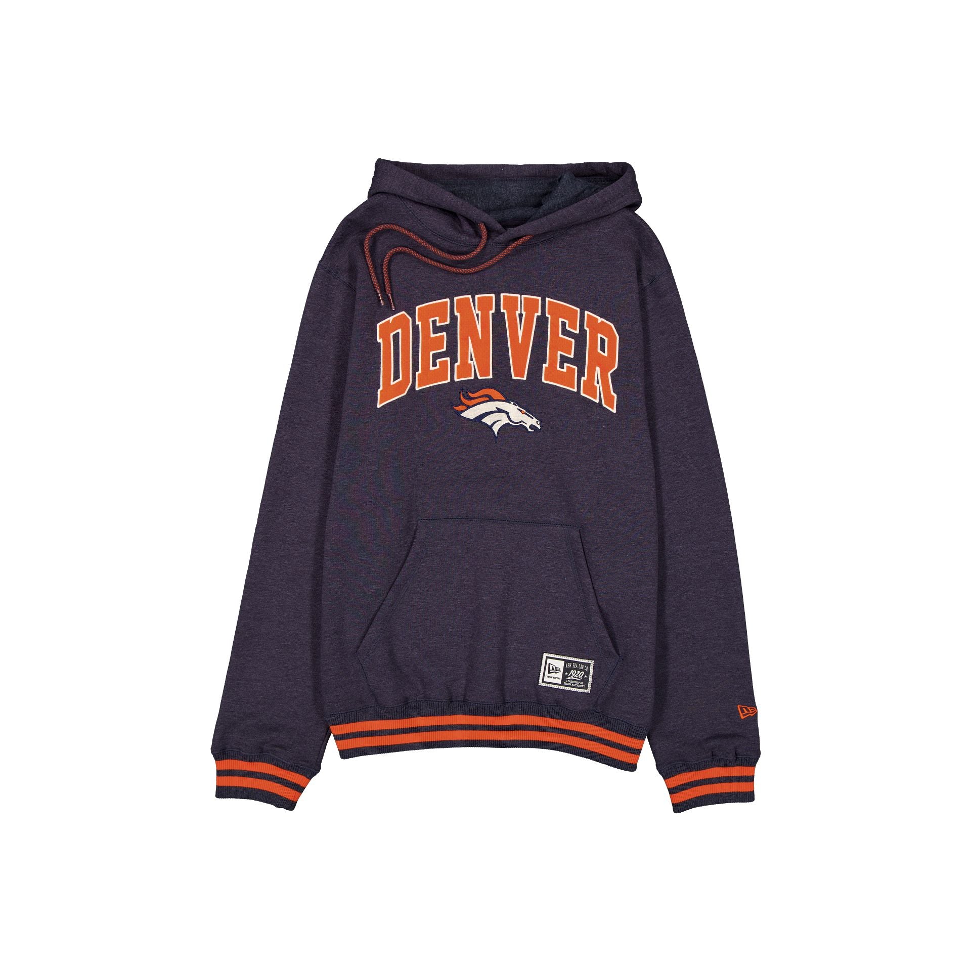 Sweat à capuche académique Denver Broncos Throwback