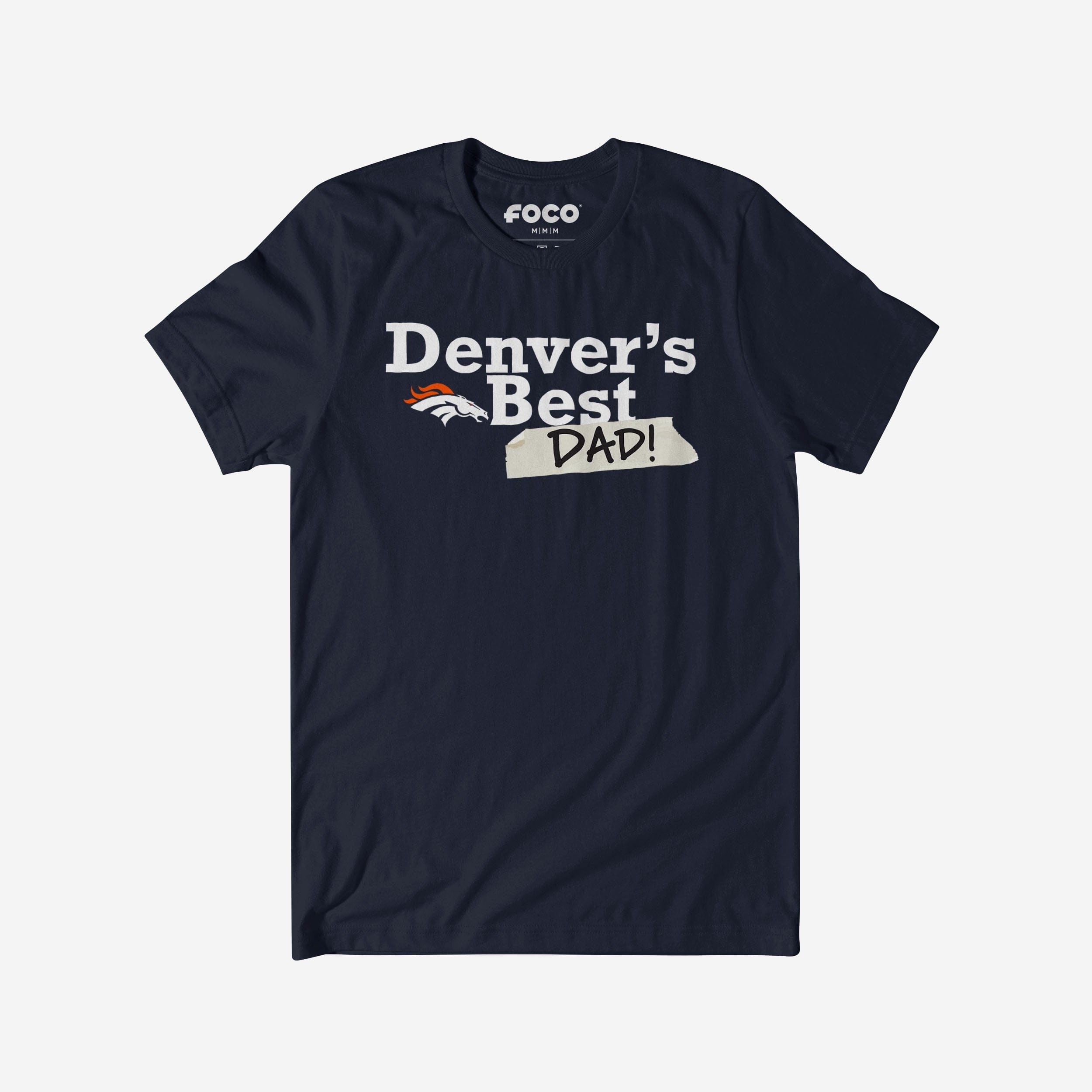 Denver Broncos T-shirt le meilleur papa du monde
