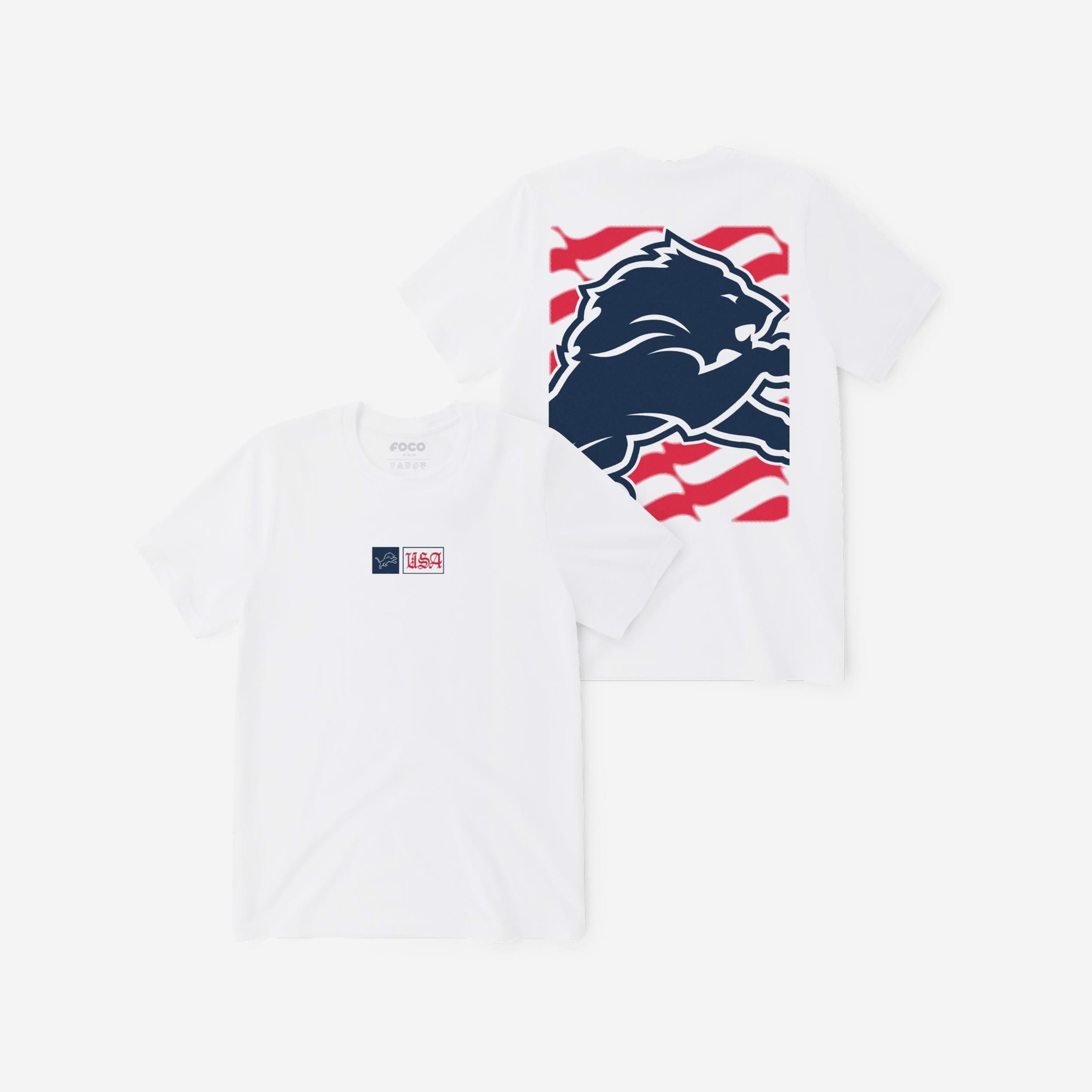 Detroit Lions T-shirt du patrimoine américain