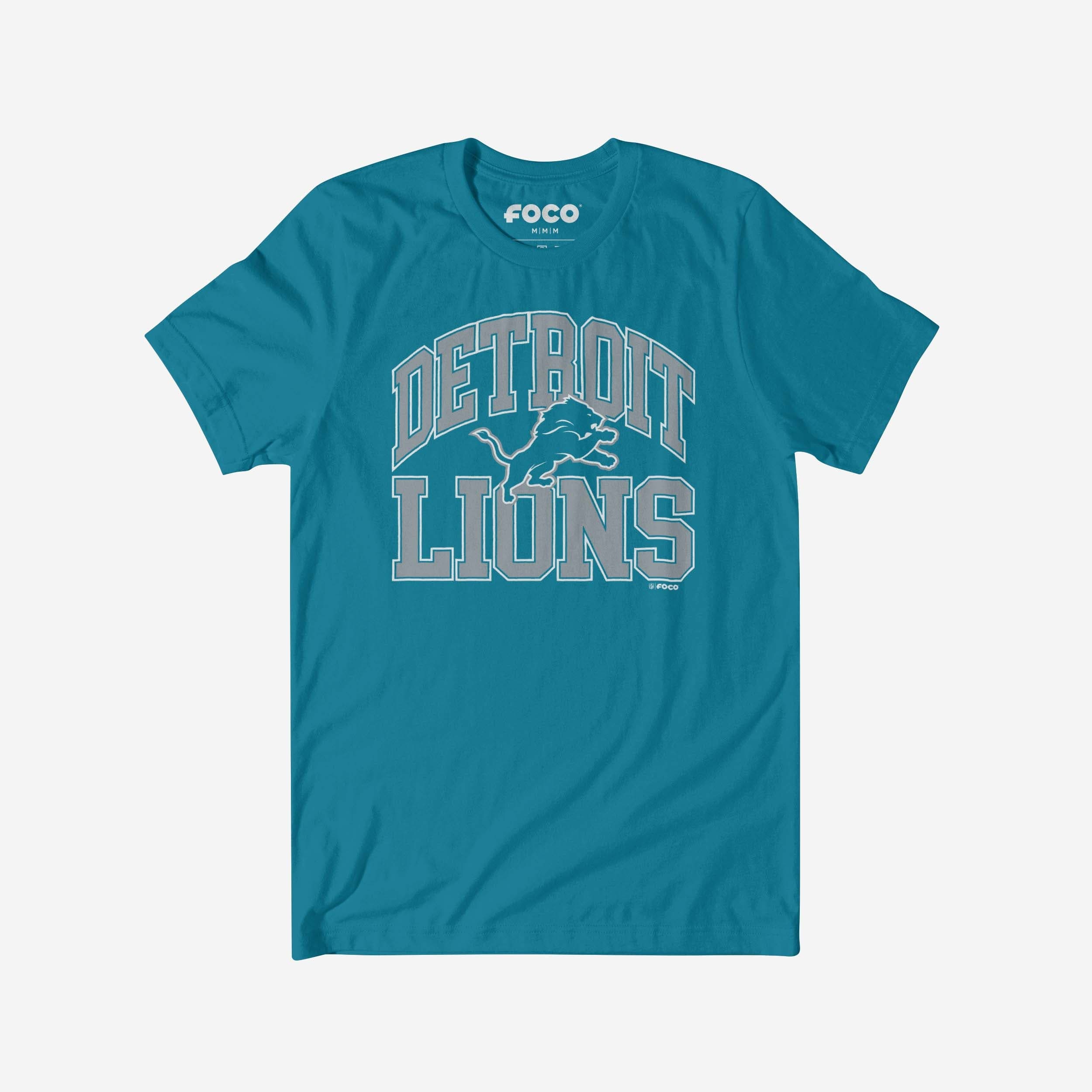 Detroit Lions T-shirt avec mot-symbole arqué