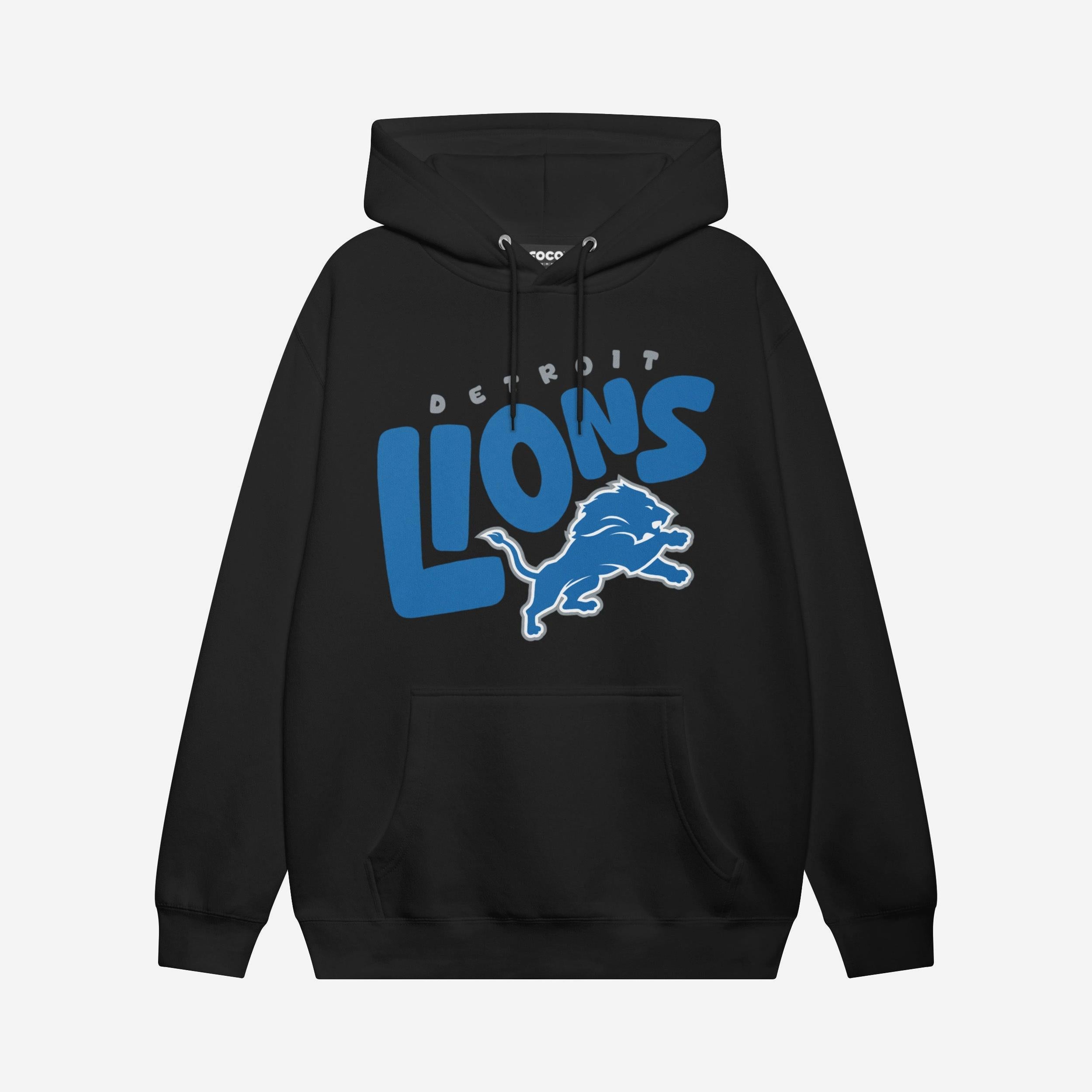 Sweat à capuche bulle Detroit Lions