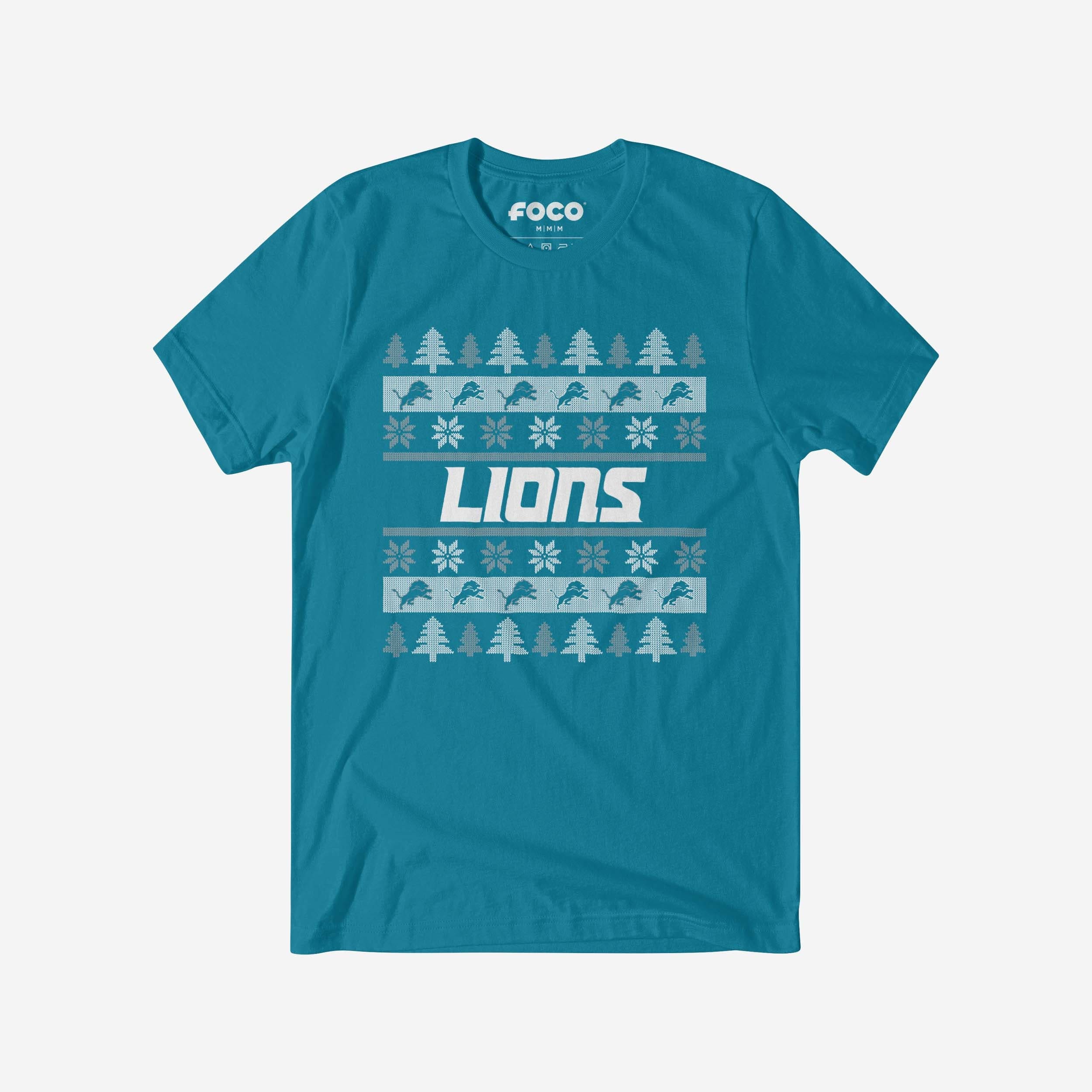 Detroit Lions T-shirt pull de vacances