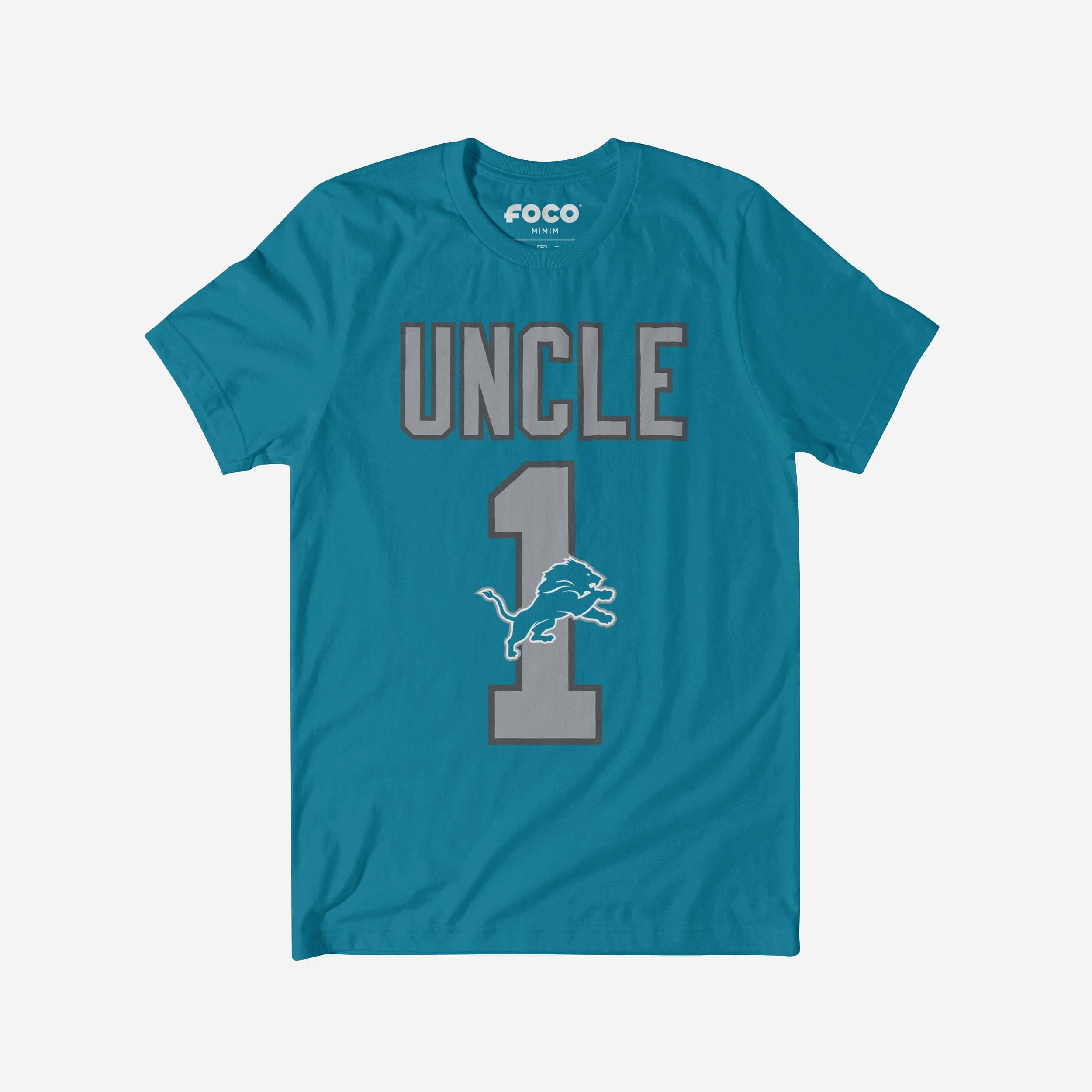 Detroit Lions T-shirt oncle numéro 1