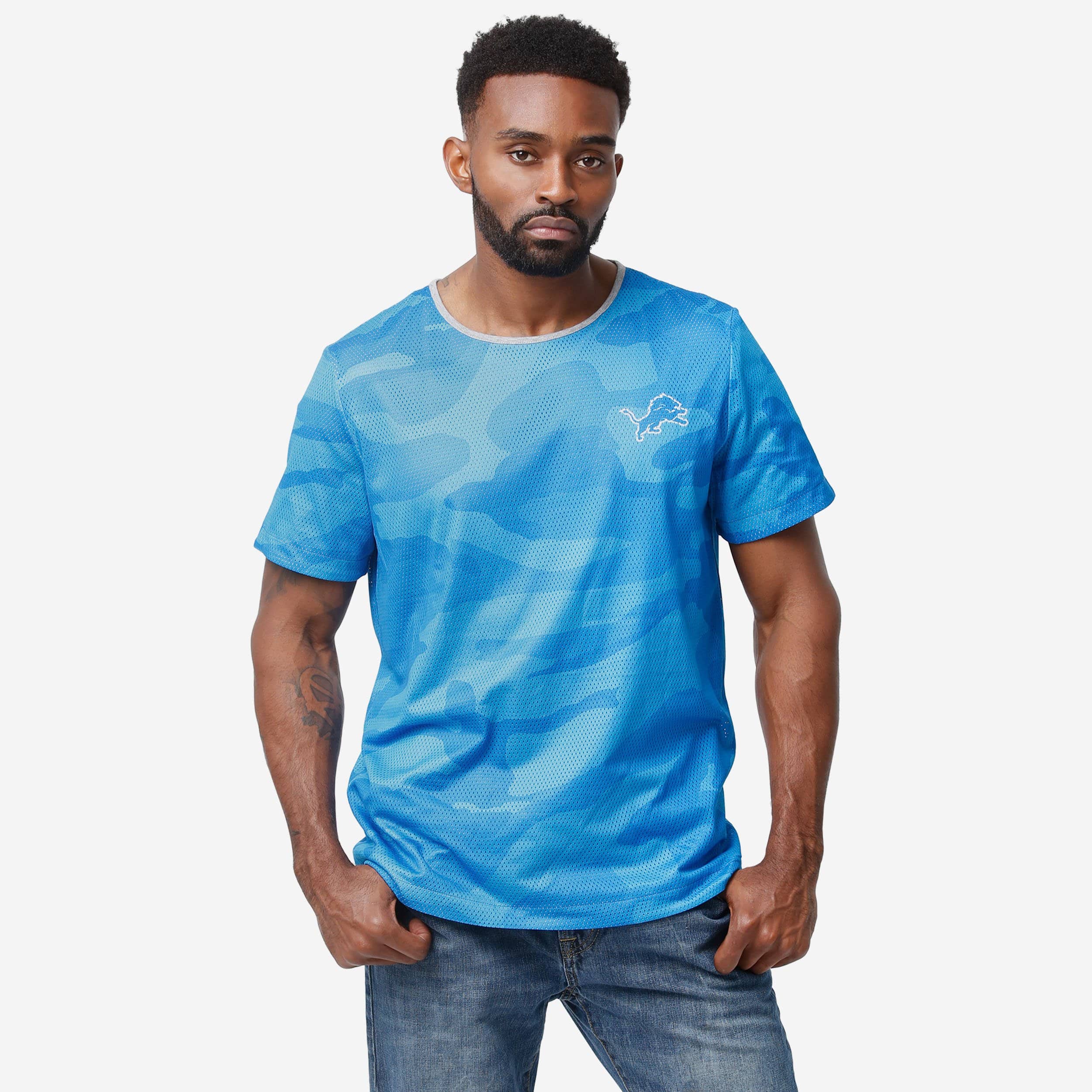 Detroit Lions T-shirt Matchup en maille réversible