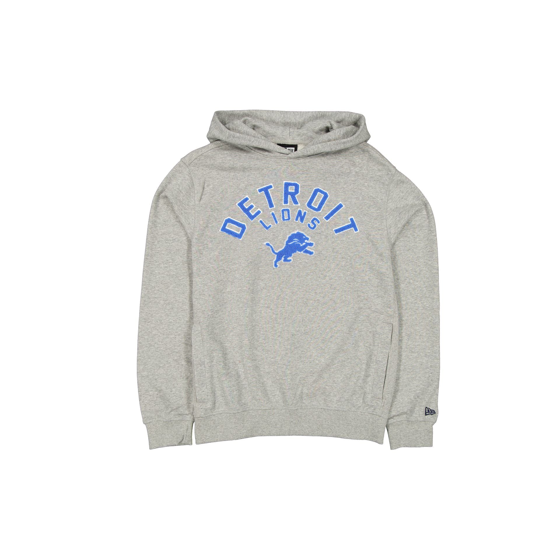 Detroit Lions Sport Night Sweat à capuche gris chiné