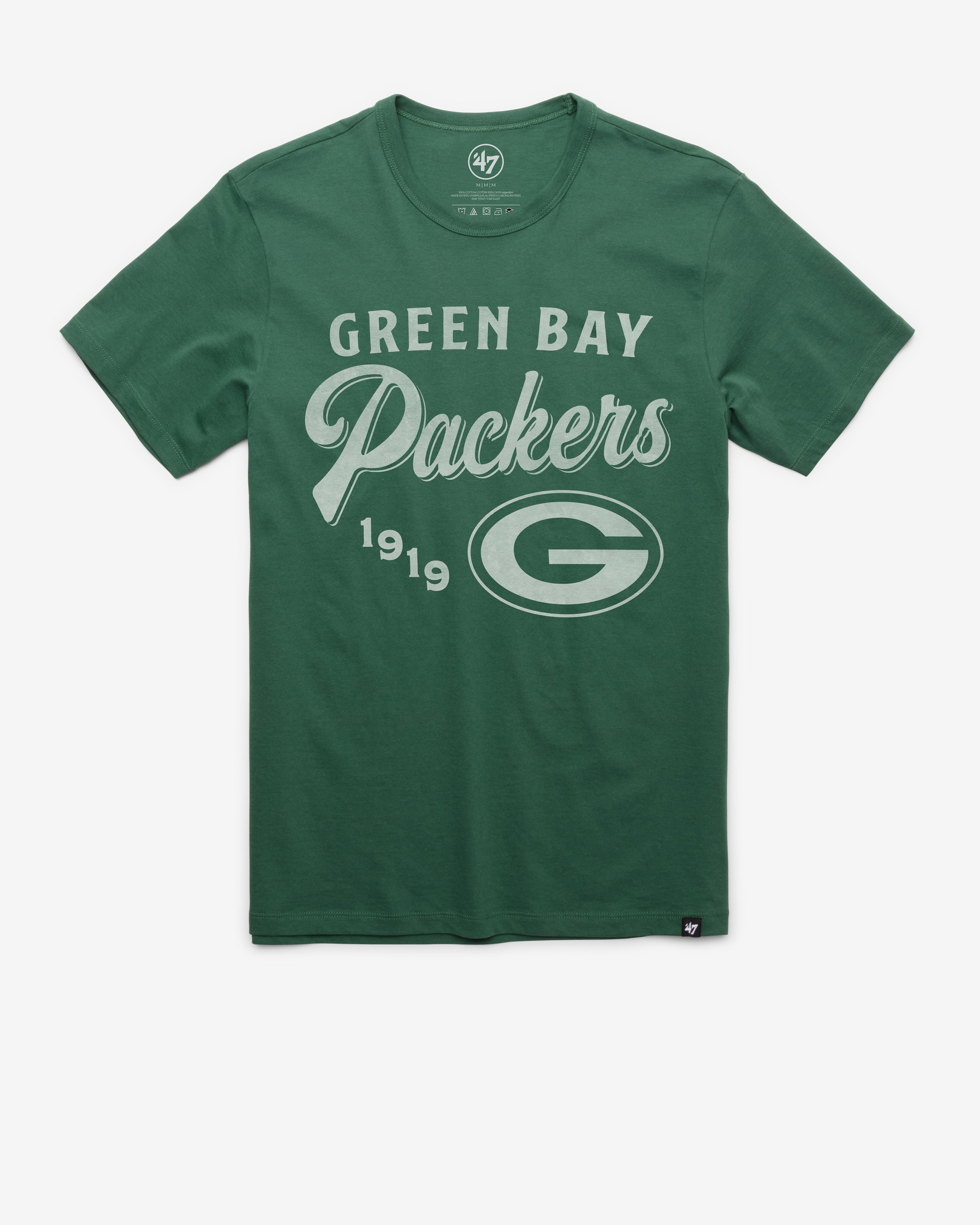 Green Bay Packers SCRIPT '47 FRANKLIN TEE