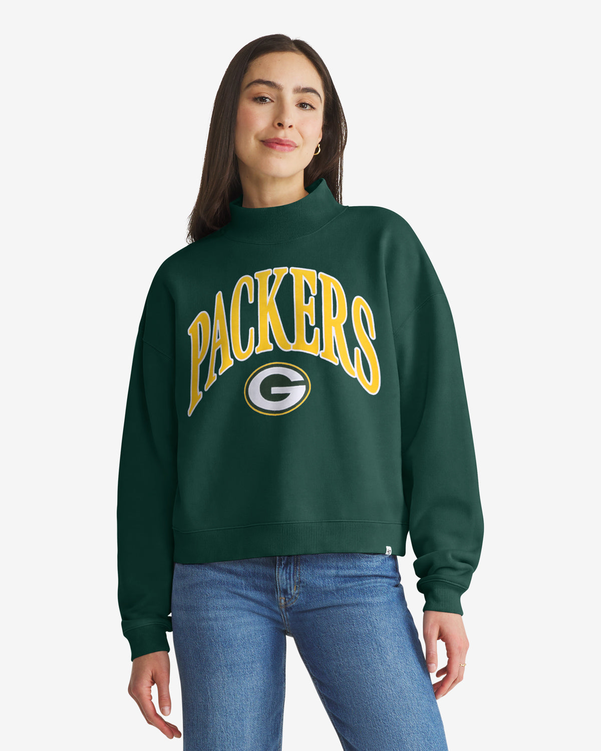 Green Bay Packers PULL À COL MONTANT VANTAGE '47 POUR FEMME