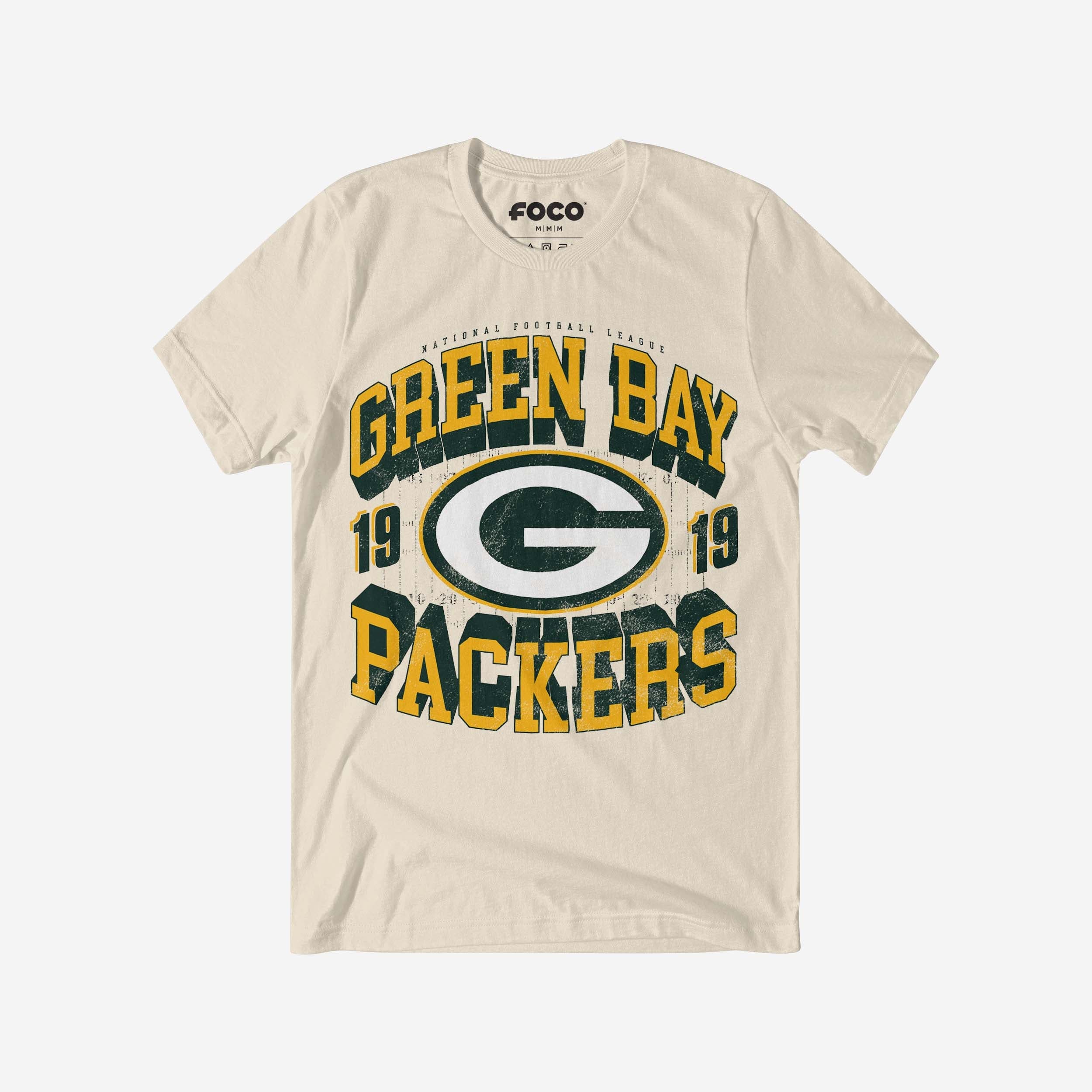 Green Bay Packers T-shirt avec mot-symbole arqué