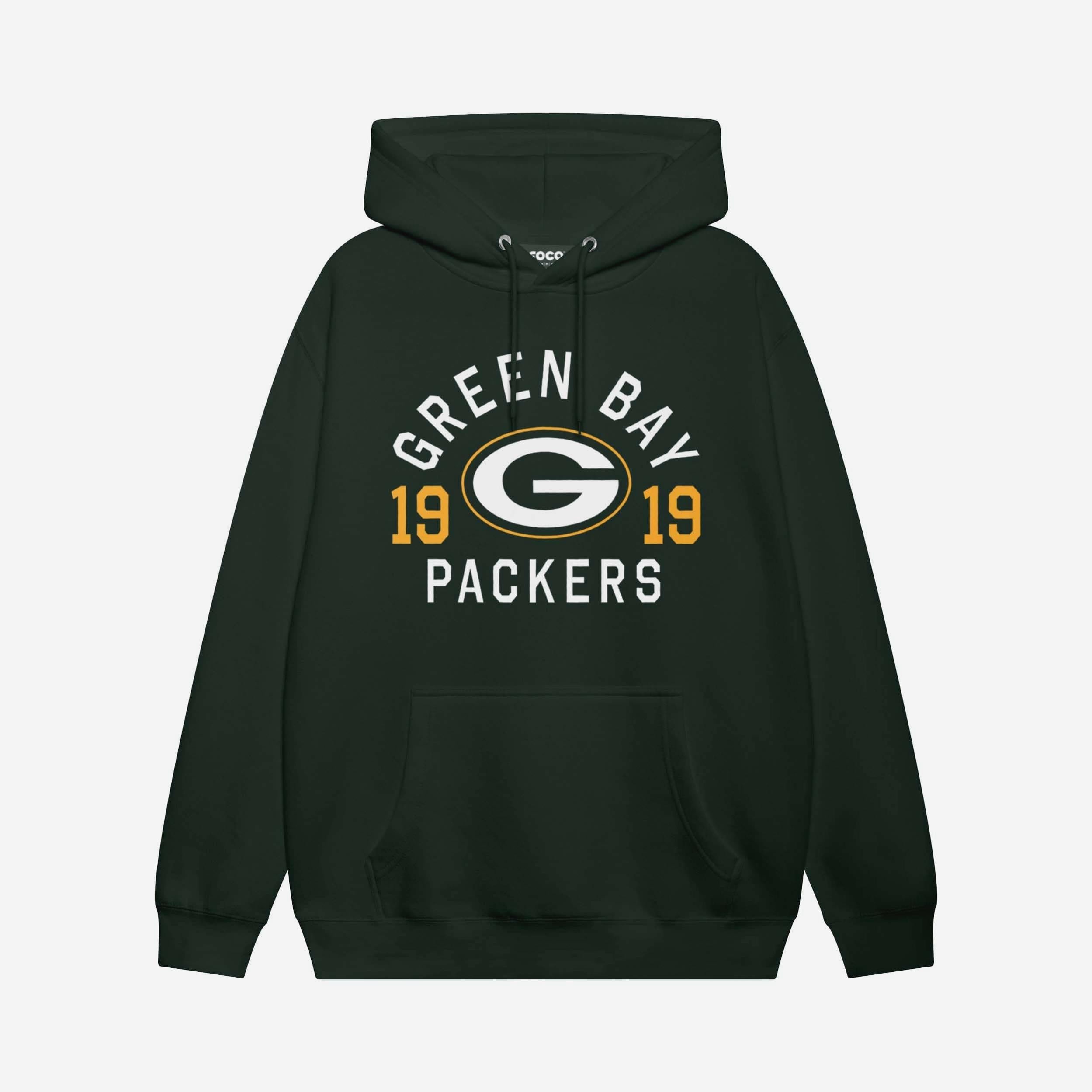 Sweat à capuche imprimé Green Bay Packers Heritage