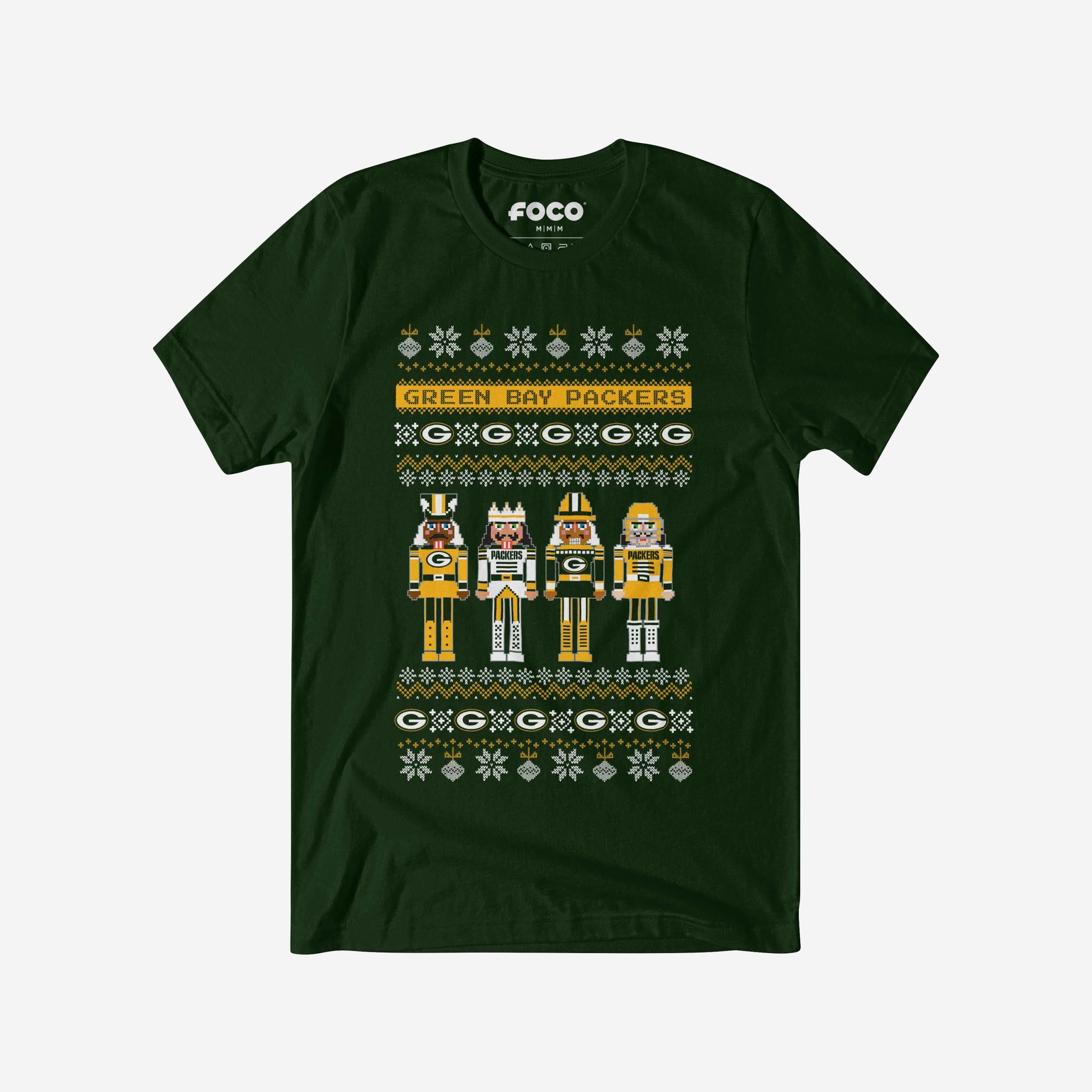 Green Bay Packers T-shirt pull casse-noisette des fêtes
