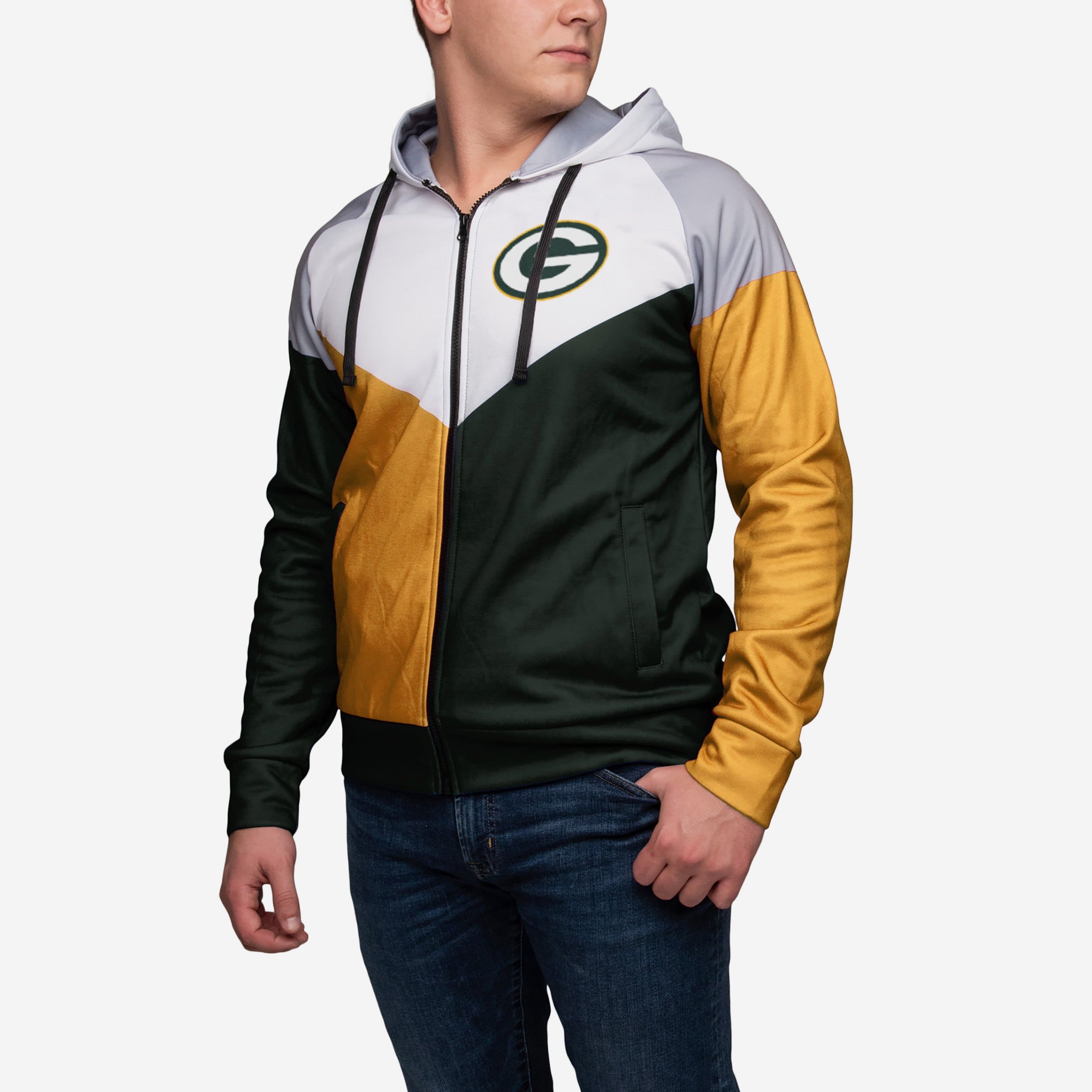 Veste de survêtement à capuche Green Bay Packers
