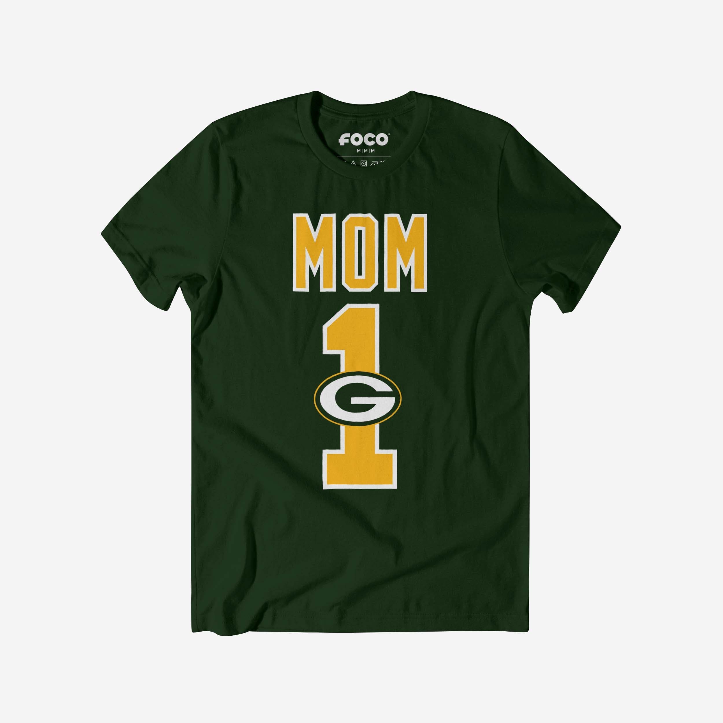 Green Bay Packers T-shirt maman numéro 1