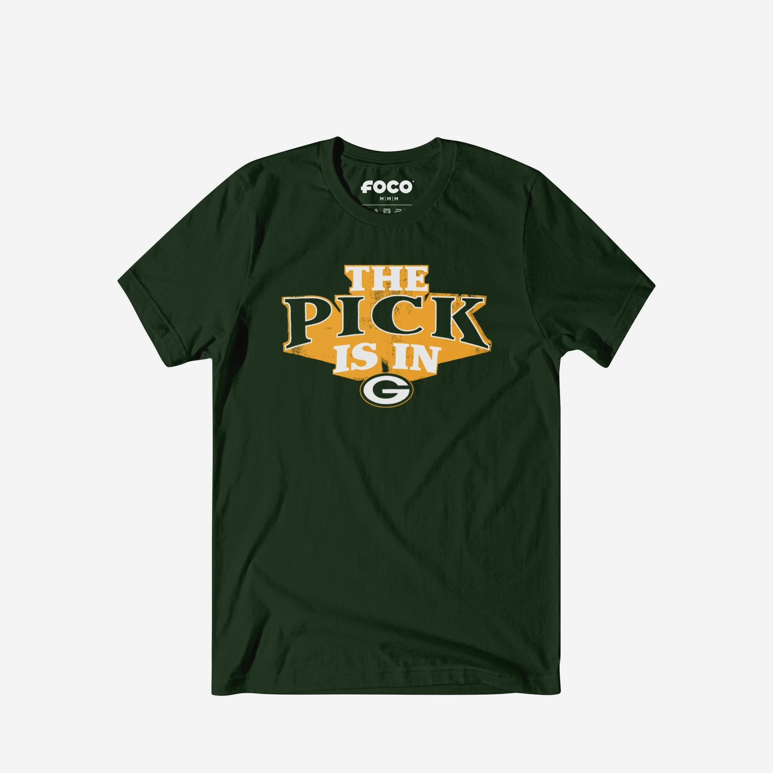 Le choix Green Bay Packers est en t-shirt