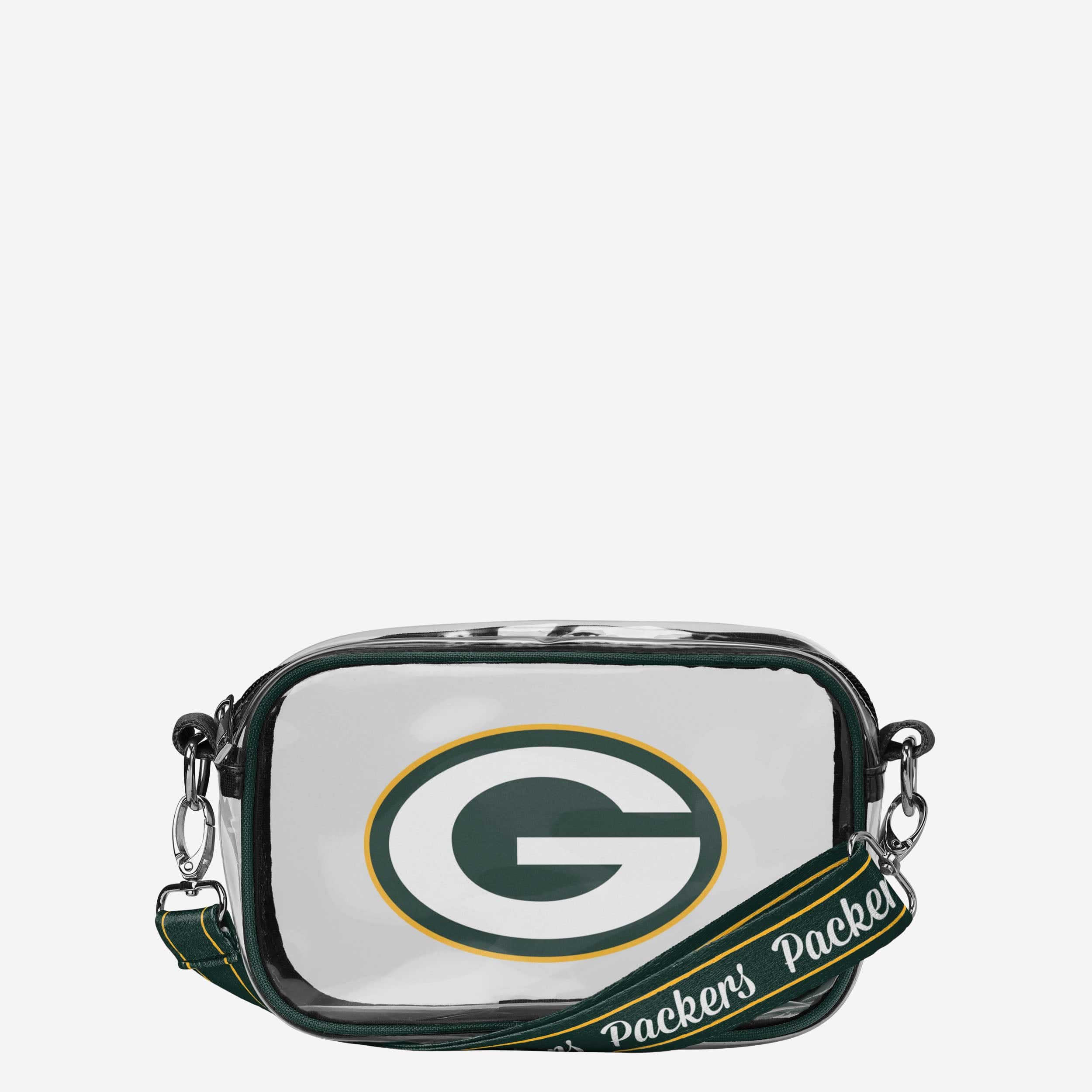 Sac à bandoulière transparent Green Bay Packers Team Stripe