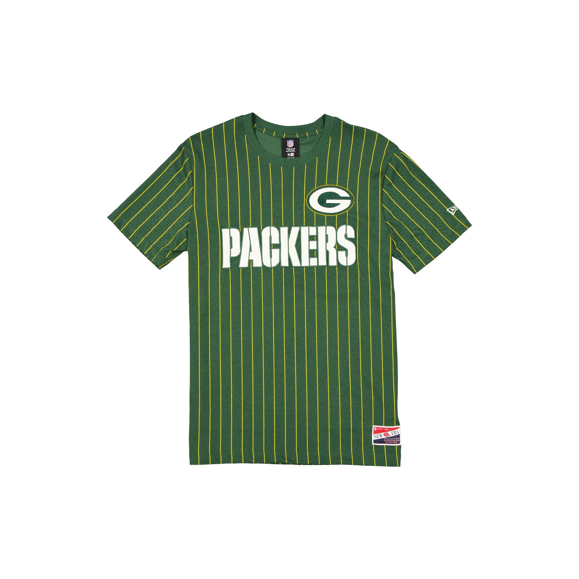 Green Bay Packers T-shirt rétro à fines rayures