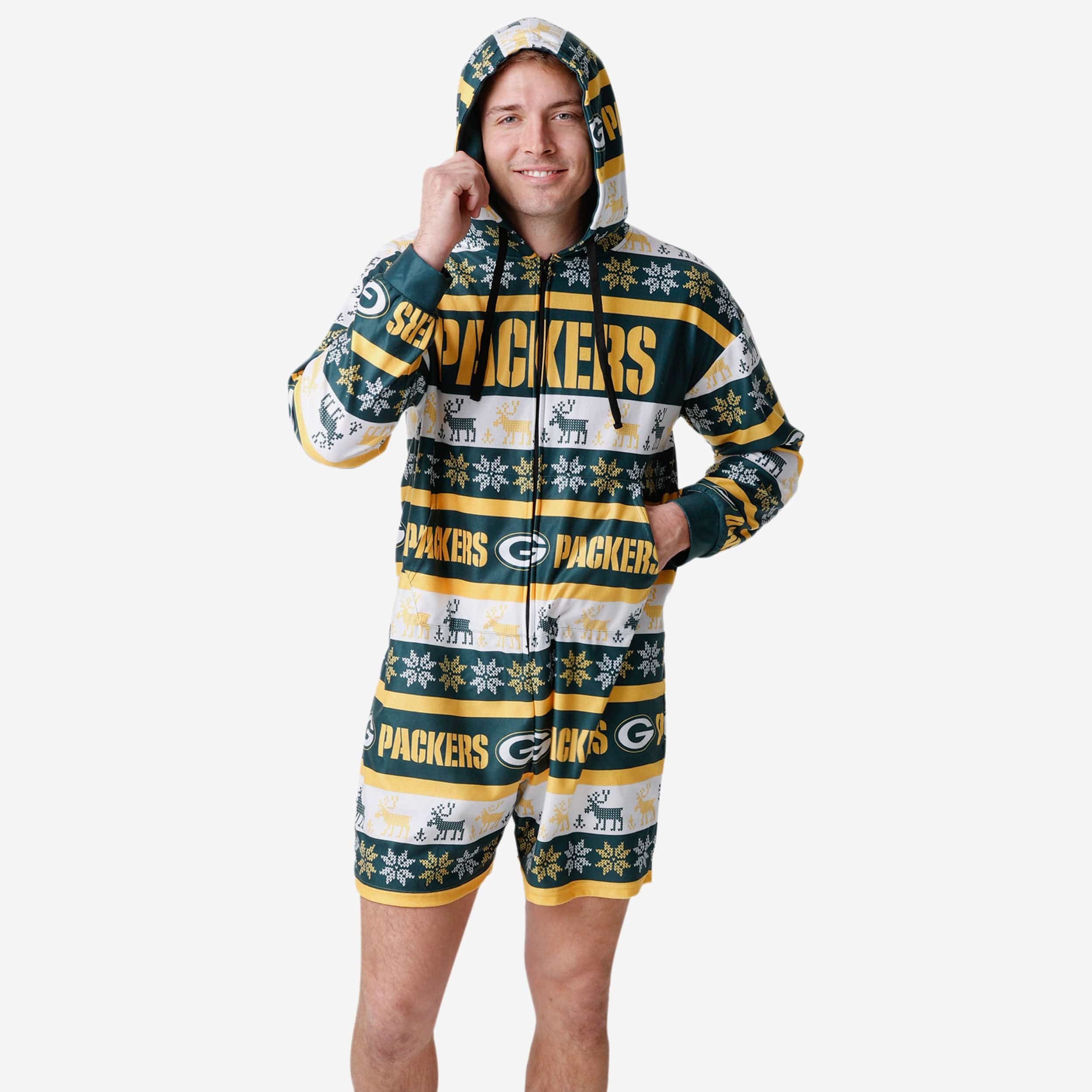 Green Bay Packers Pyjama une pièce court et laid
