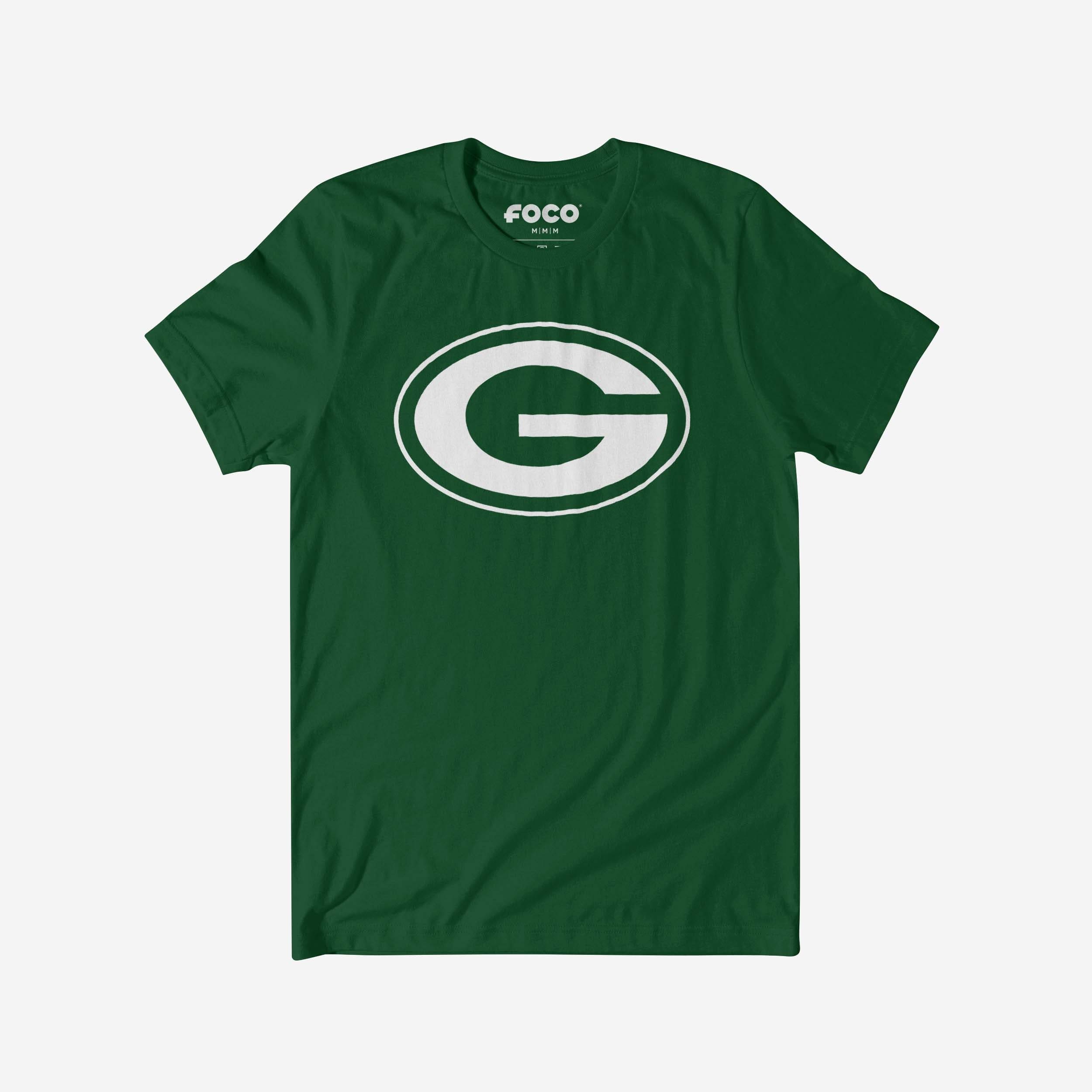 Green Bay Packers T-shirt blanc avec logo