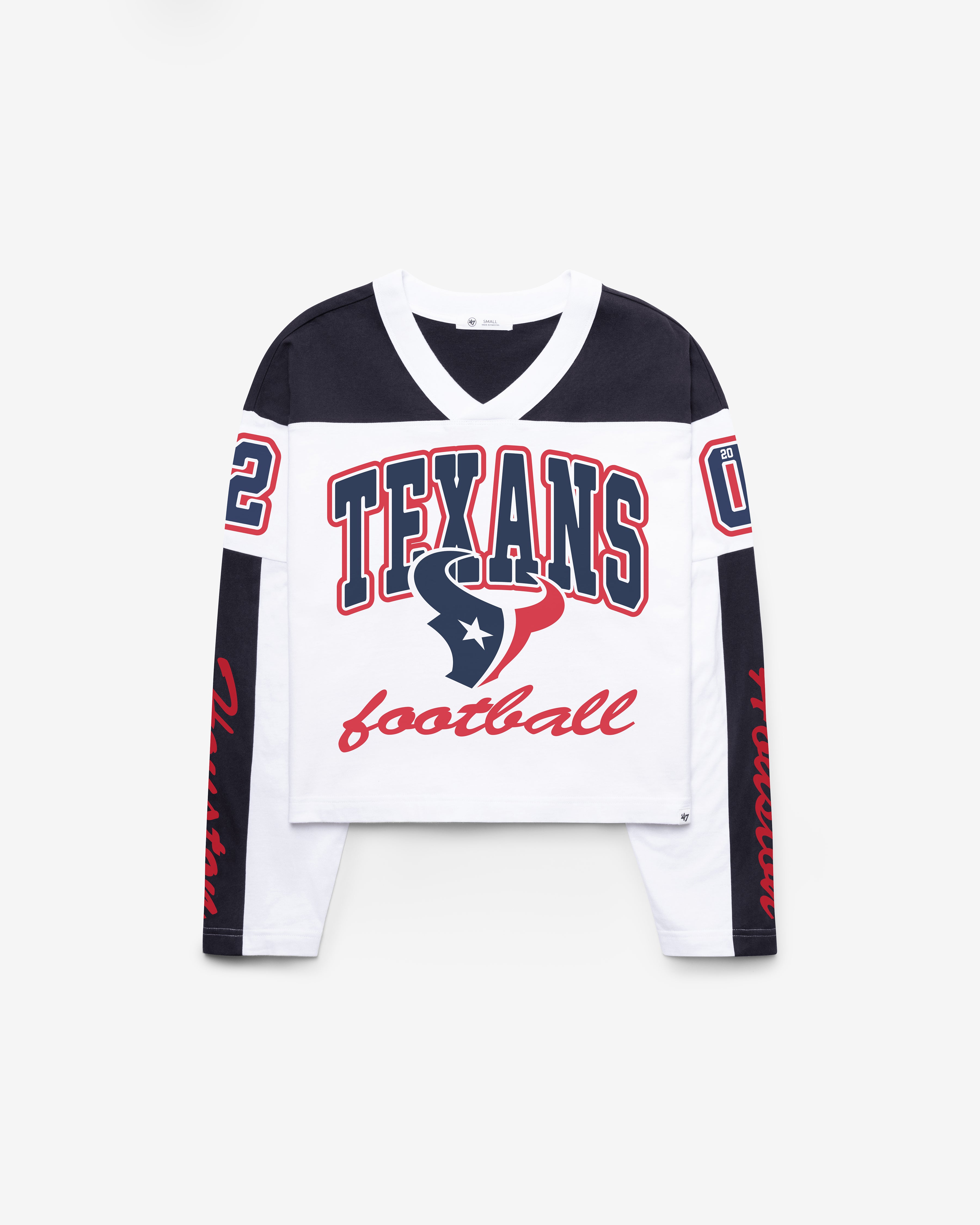 Houston Texans EXCLAMATION '47 T-SHIRT EN JERSEY METRO FEMME