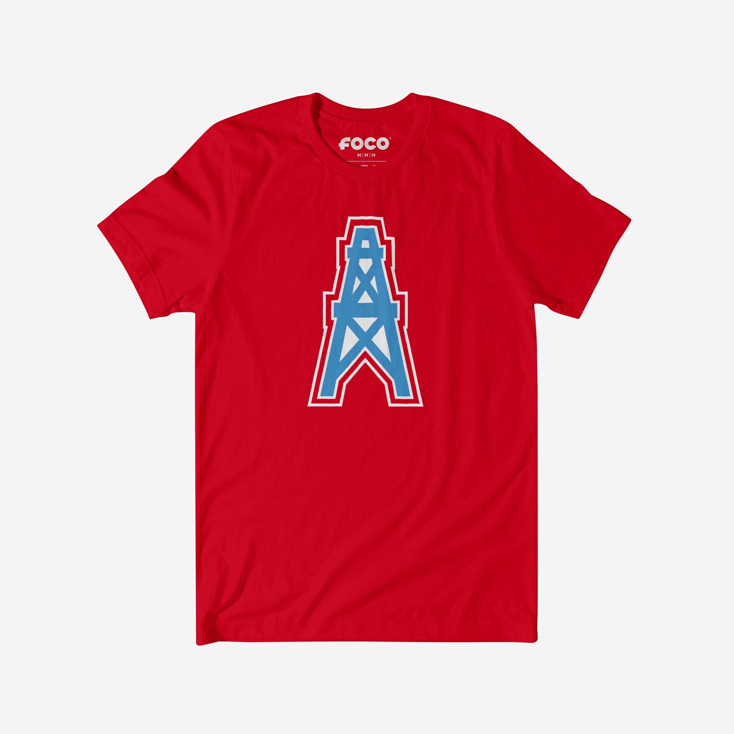 T-shirt avec logo rétro des Houston Oilers 1980