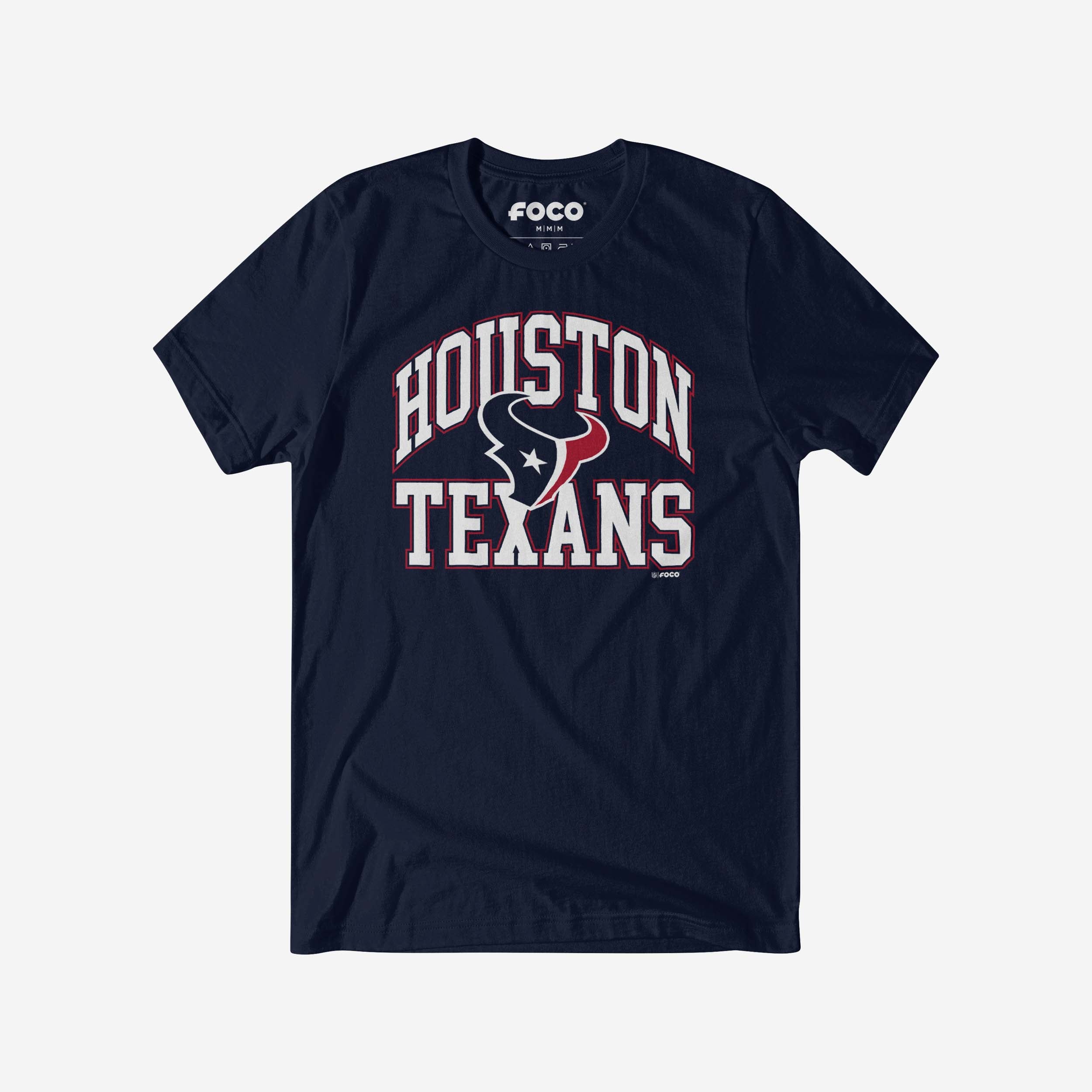 Houston Texans T-shirt avec mot-symbole arqué