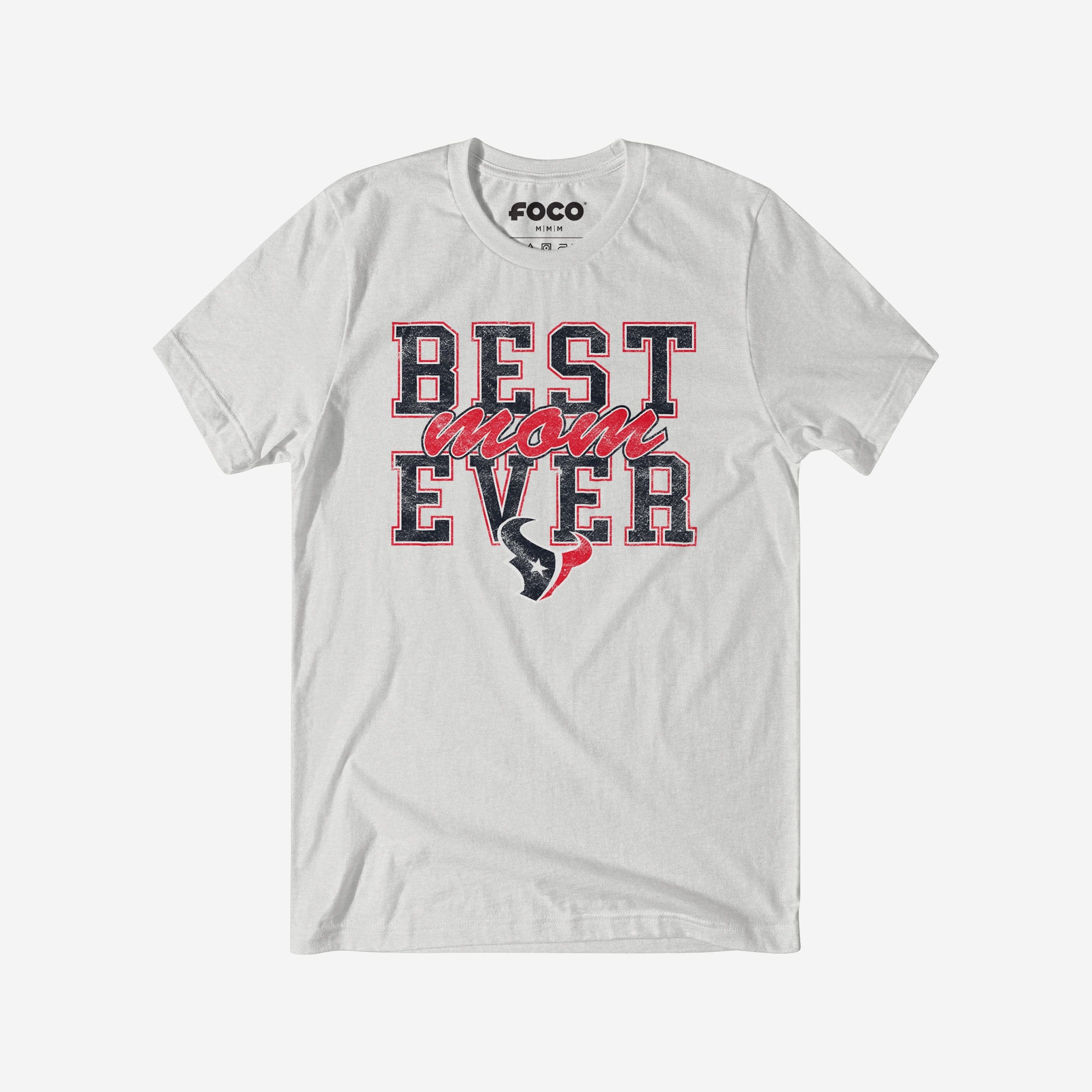 Houston Texans T-shirt empilé la meilleure maman de tous les temps