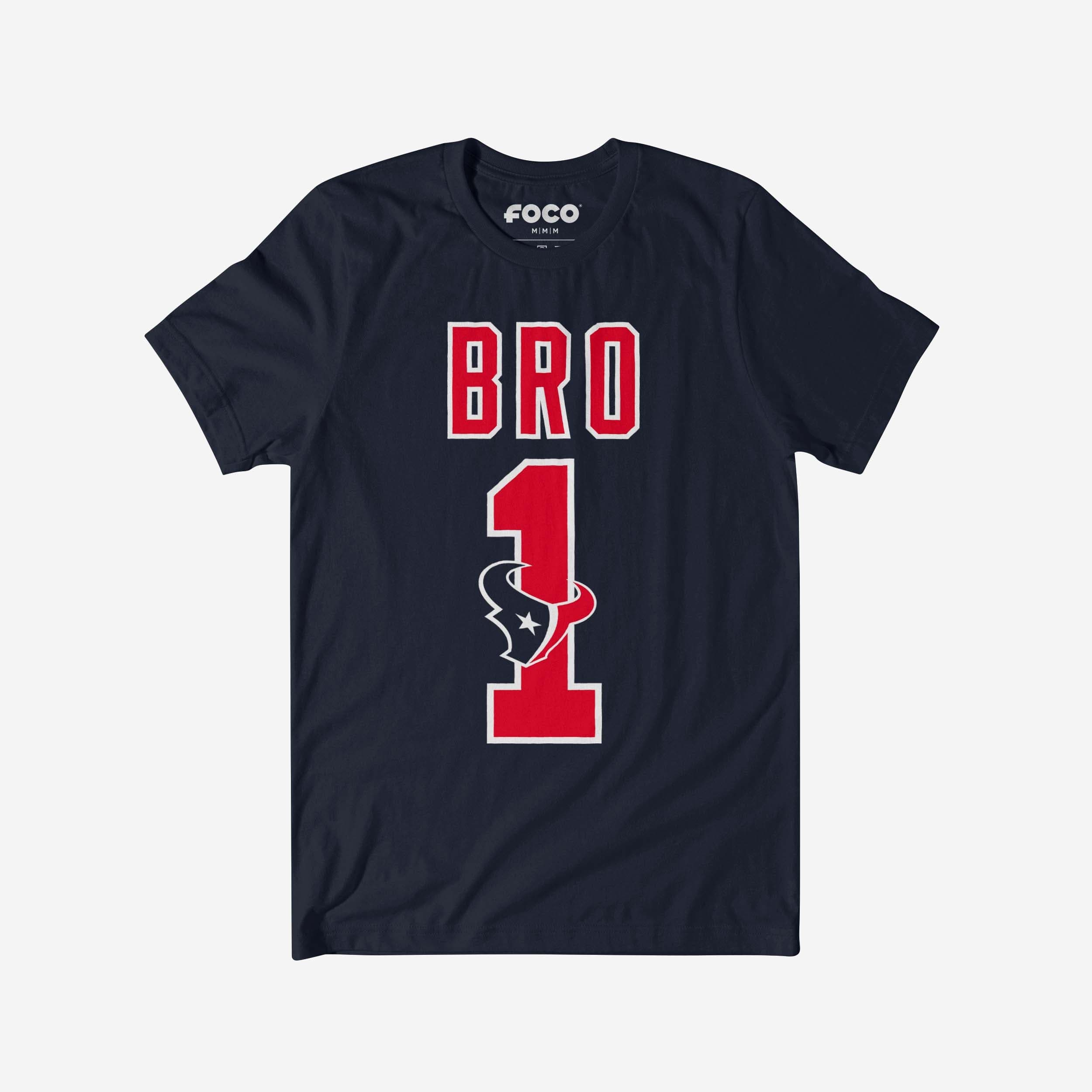 Houston Texans T-shirt Bro numéro 1
