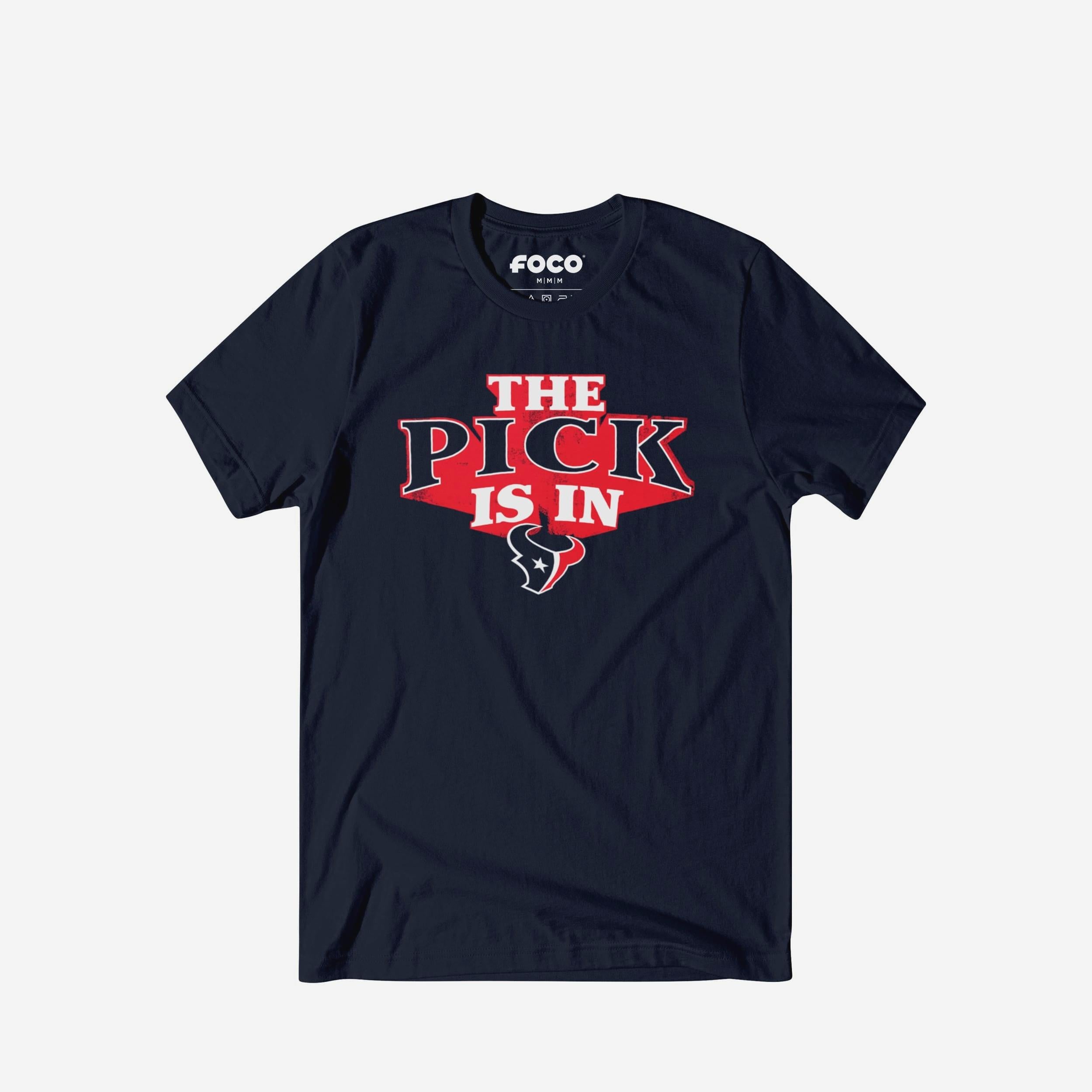 Le choix Houston Texans est en t-shirt