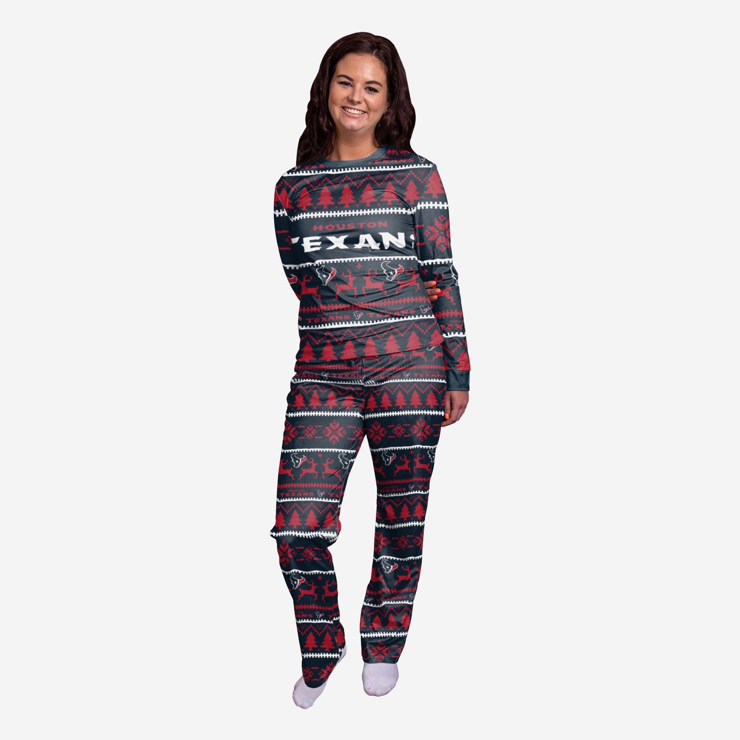Houston Texans Pyjama de vacances en famille pour femme
