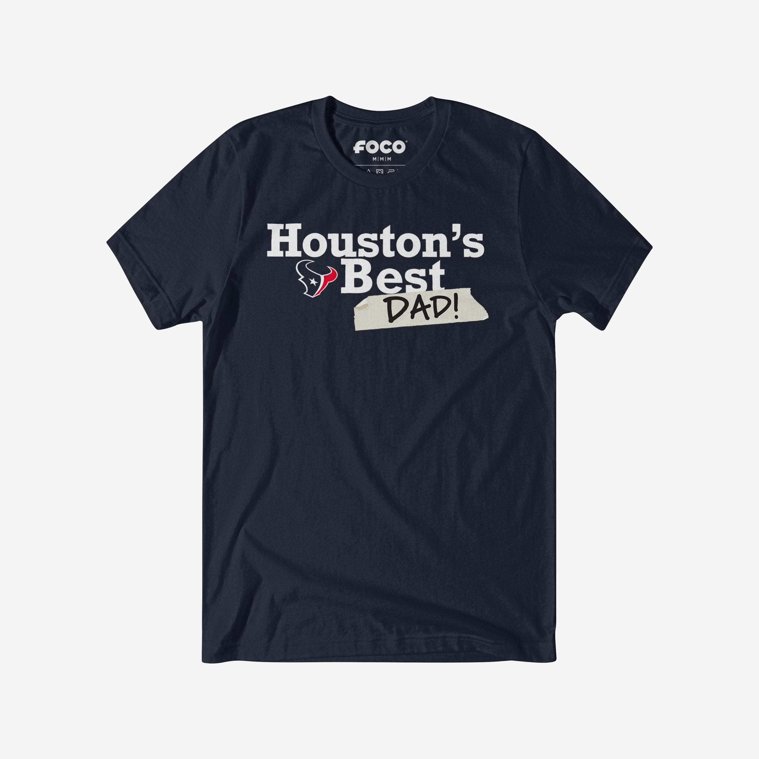 Houston Texans T-shirt le meilleur papa du monde