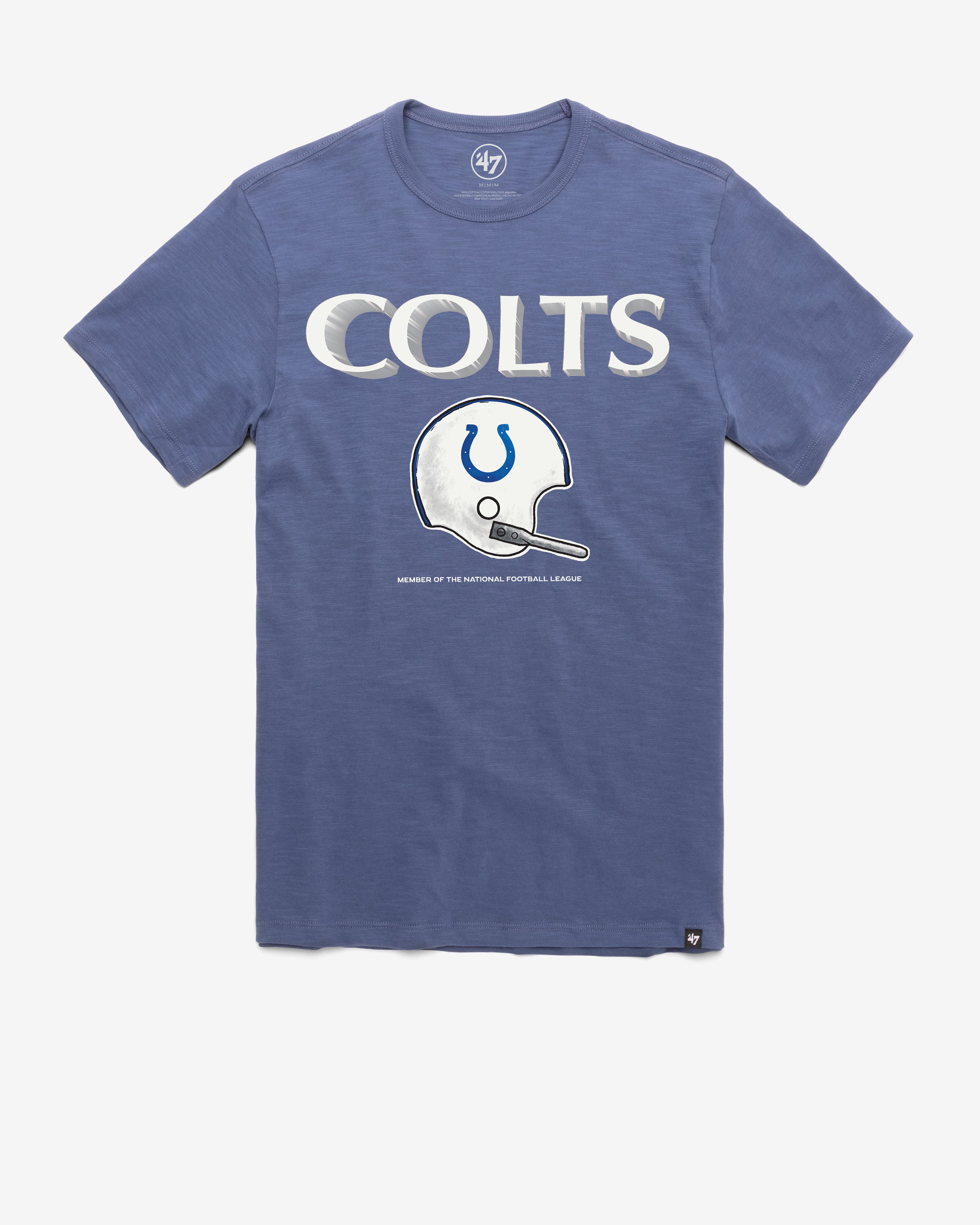 Indianapolis Colts T-shirt SCRUM HISTORIQUE LONGUE DURÉE '47