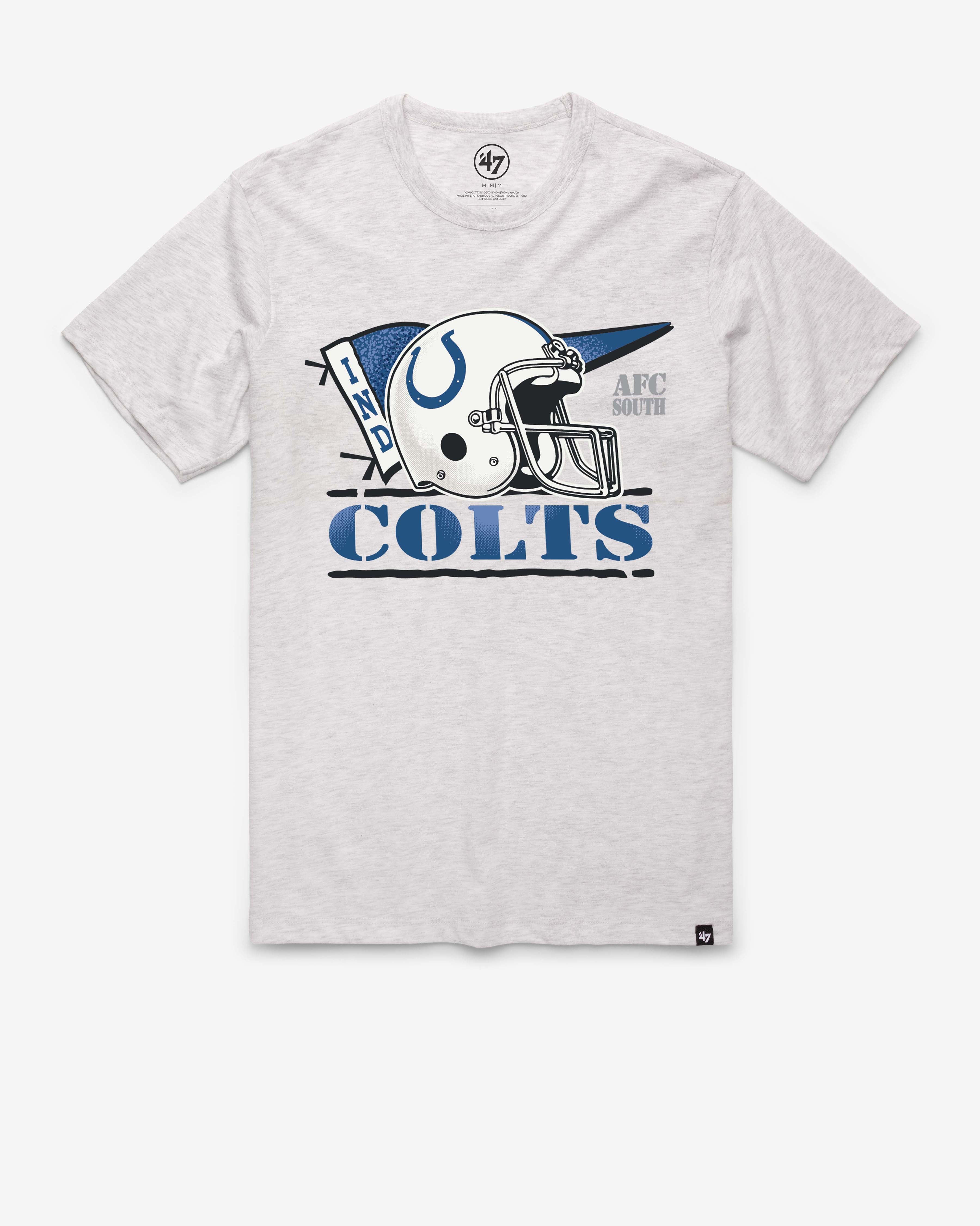 Indianapolis Colts CHAMP DE MOUVEMENT HISTORIQUE '47 FRANKLIN TEE
