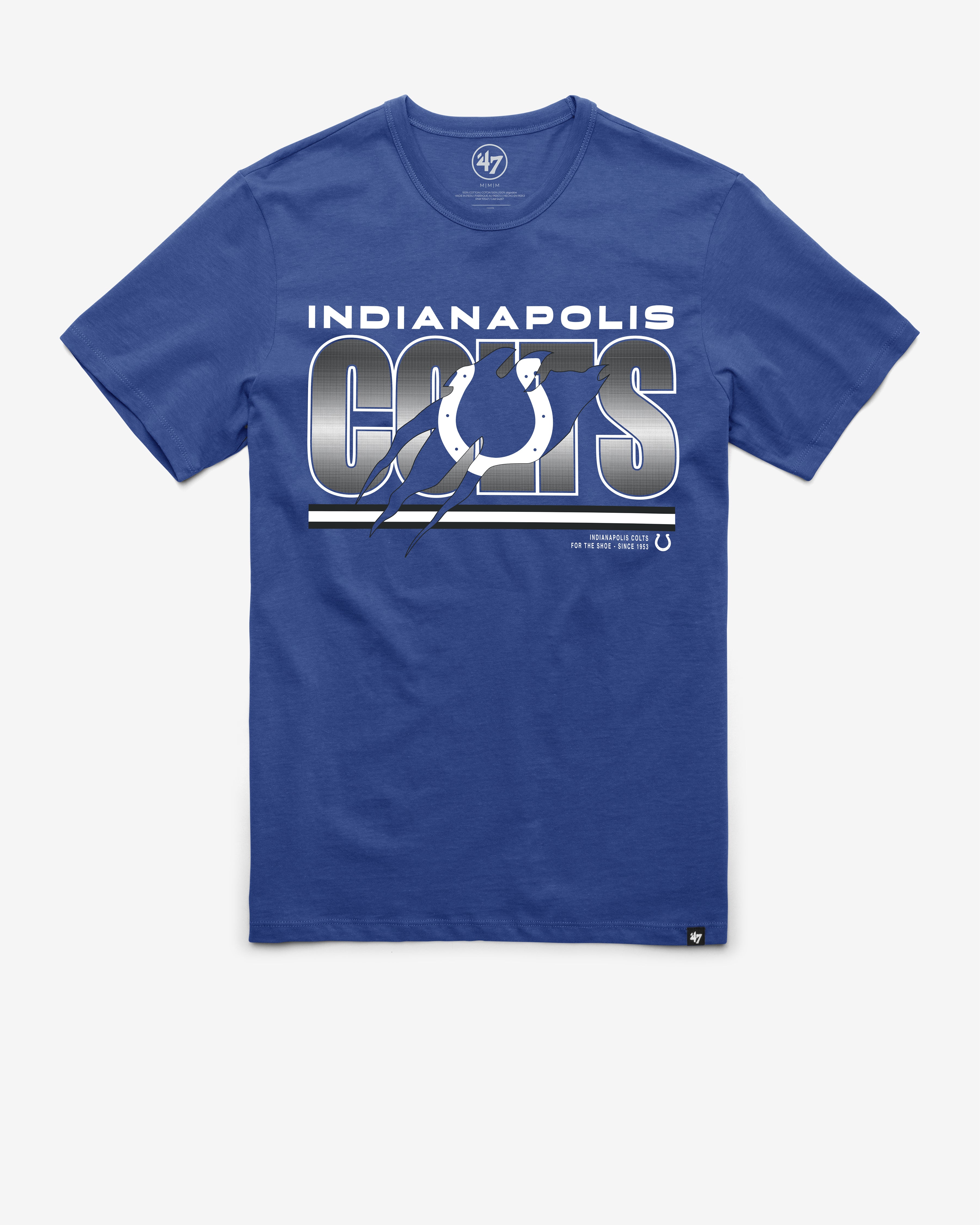 Indianapolis Colts T-SHIRT THUNDER RIP '47 FRANKLIN