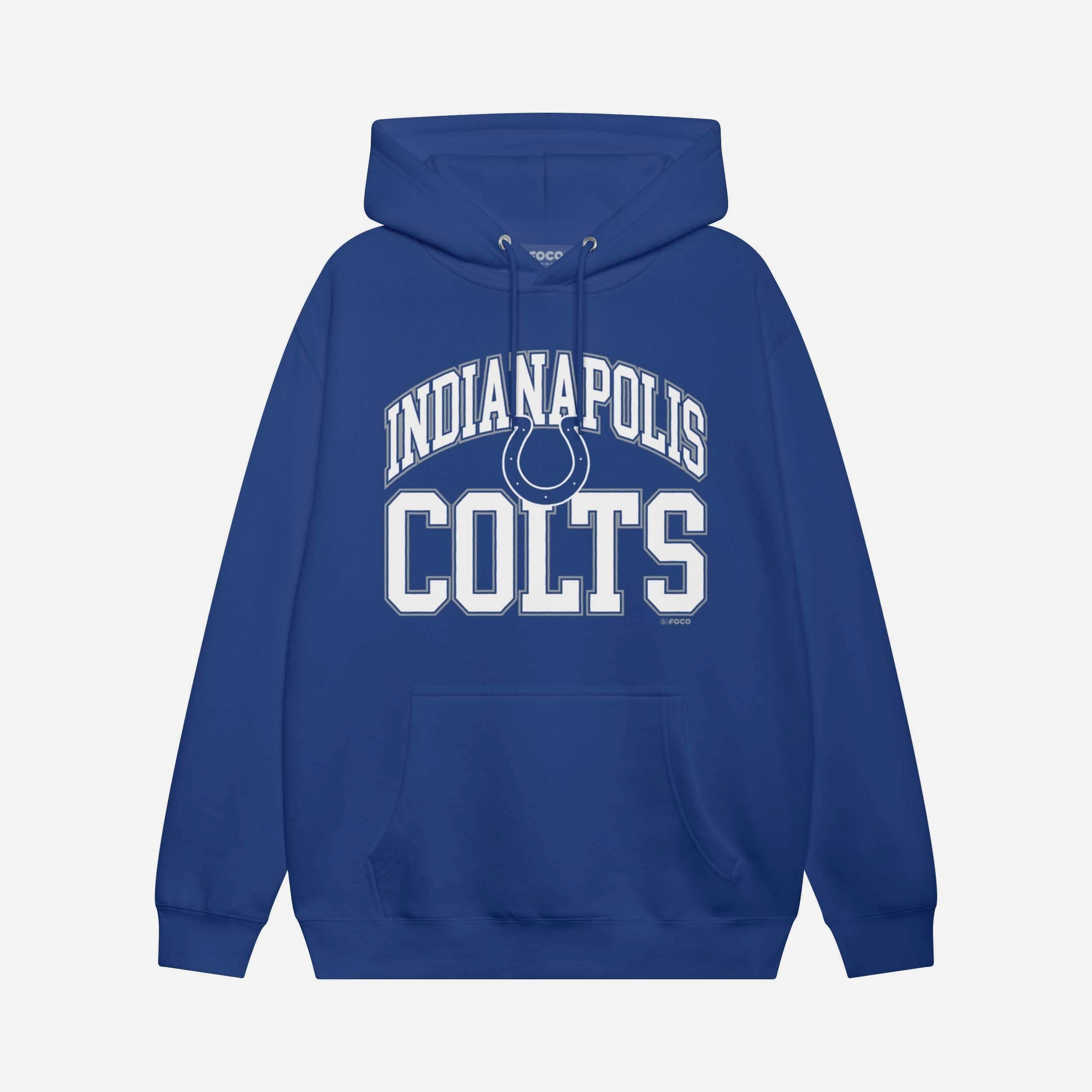 Indianapolis Colts Sweat à capuche avec mot-symbole arqué