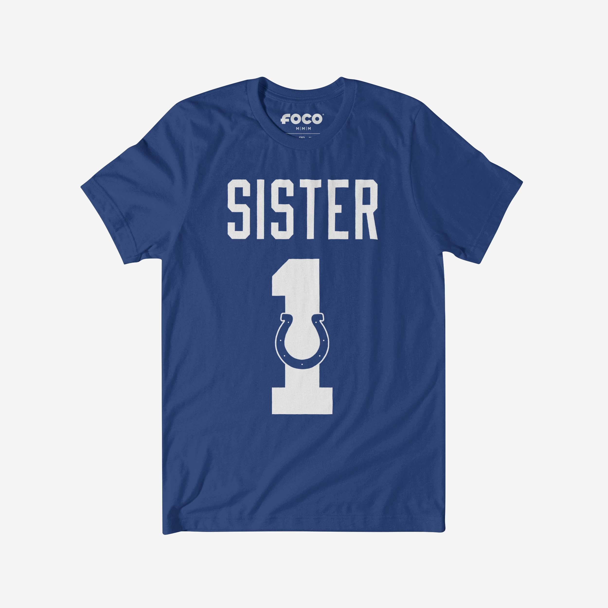 Indianapolis Colts T-shirt sœur numéro 1
