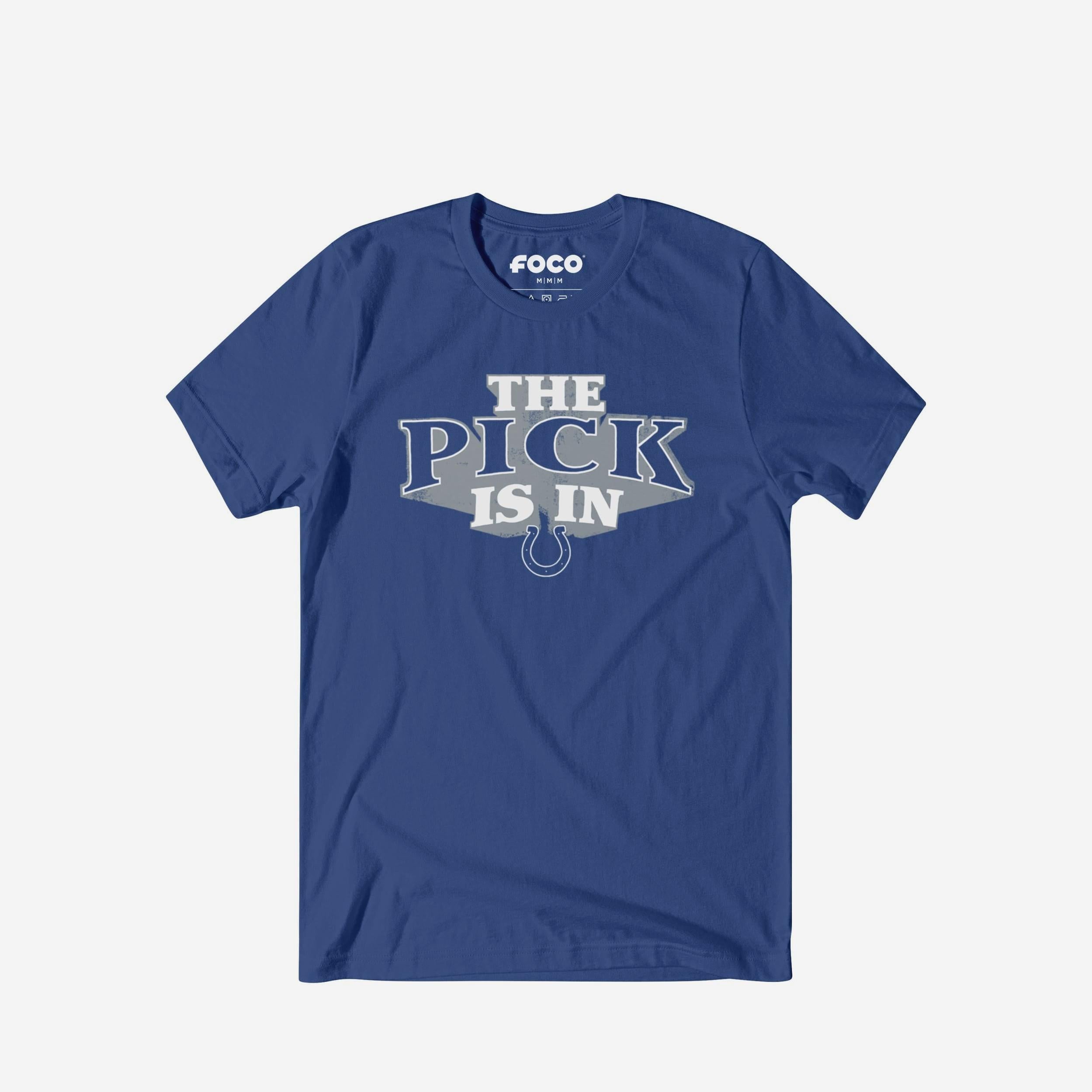 Le choix Indianapolis Colts est en t-shirt