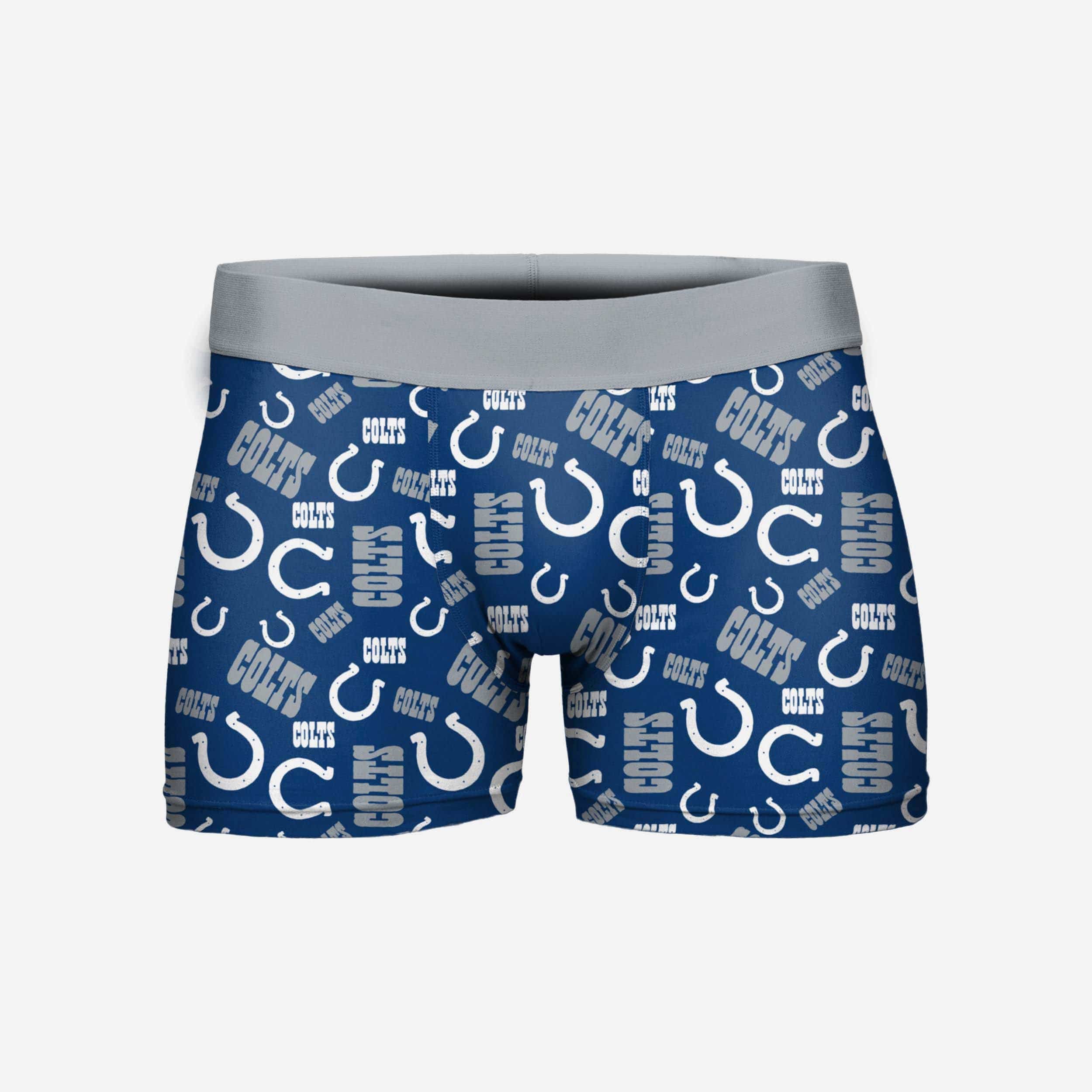 Sous-vêtements à logo répété Indianapolis Colts