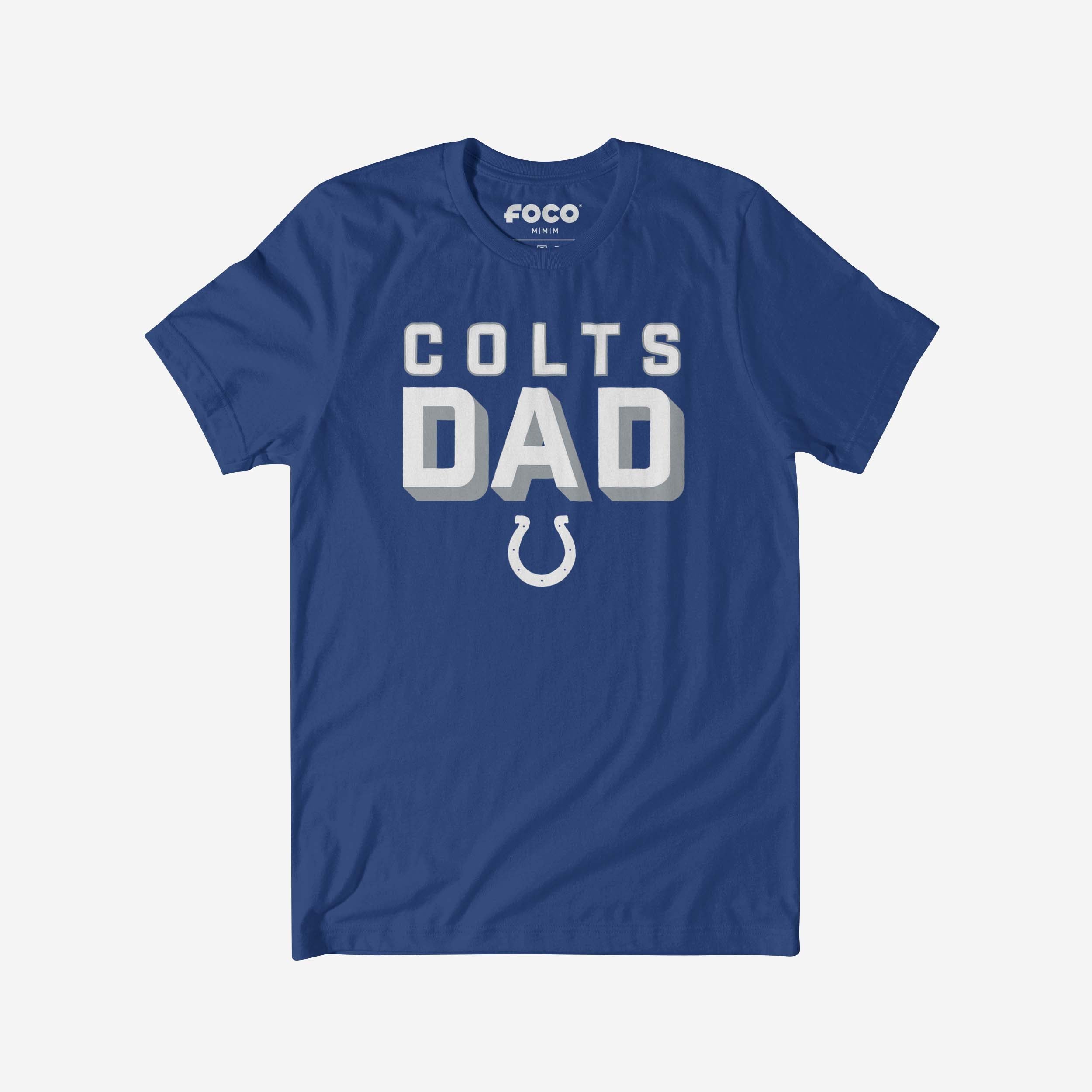 T-shirt papa de l'équipe Indianapolis Colts