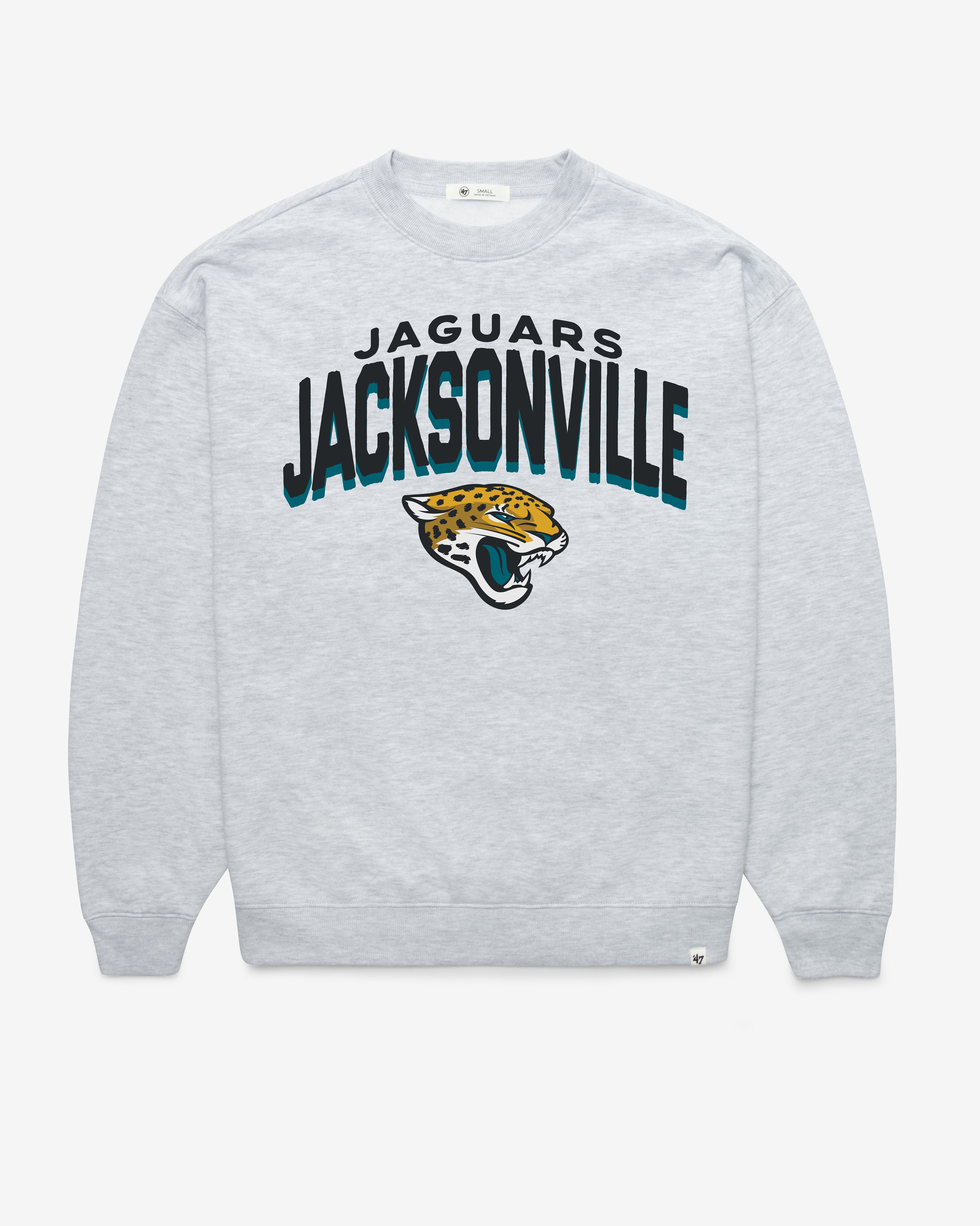 Jacksonville Jaguars CAMPUS ARCH CLOUD '47 CREW SURDIMENSIONNÉ FEMME