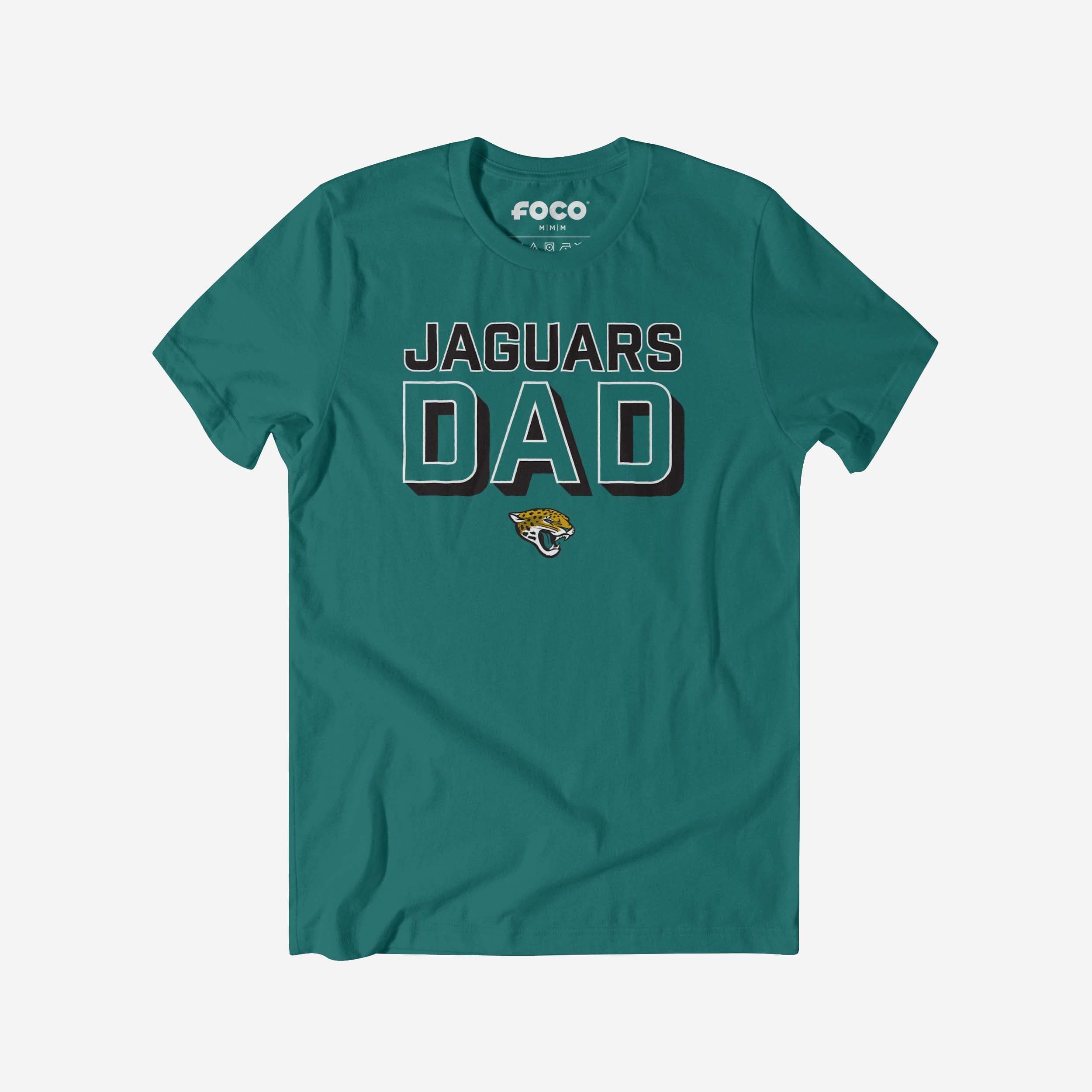 T-shirt papa de l'équipe Jacksonville Jaguars