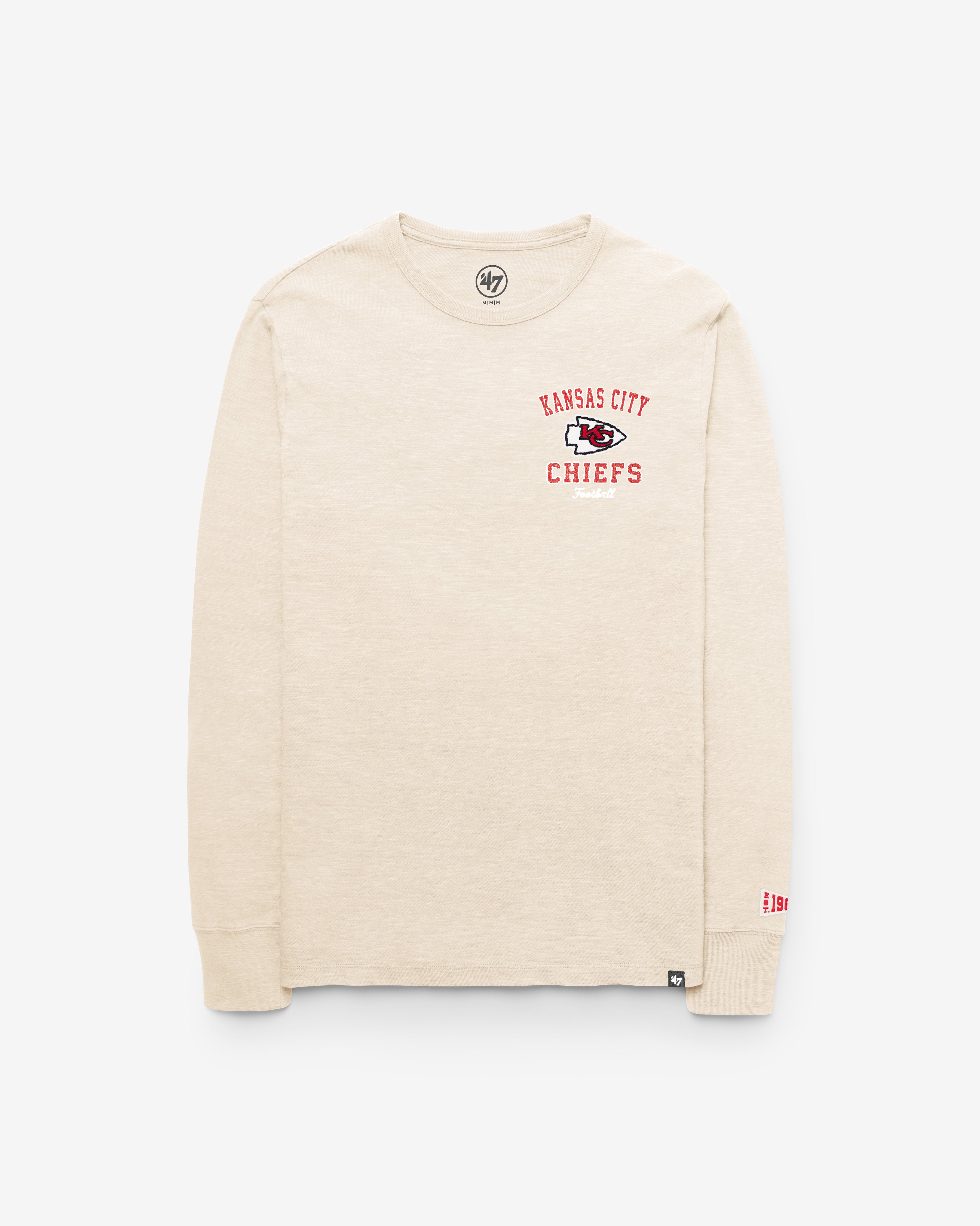 Kansas City Chiefs EGREMONT BIEN PORTÉ '47 HEAVY SLUB T-SHIRT À MANCHES LONGUES