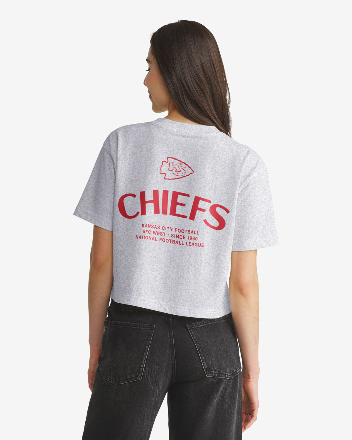 Kansas City Chiefs HADRIAN '47 FOUNDATION CROP TEE FEMME