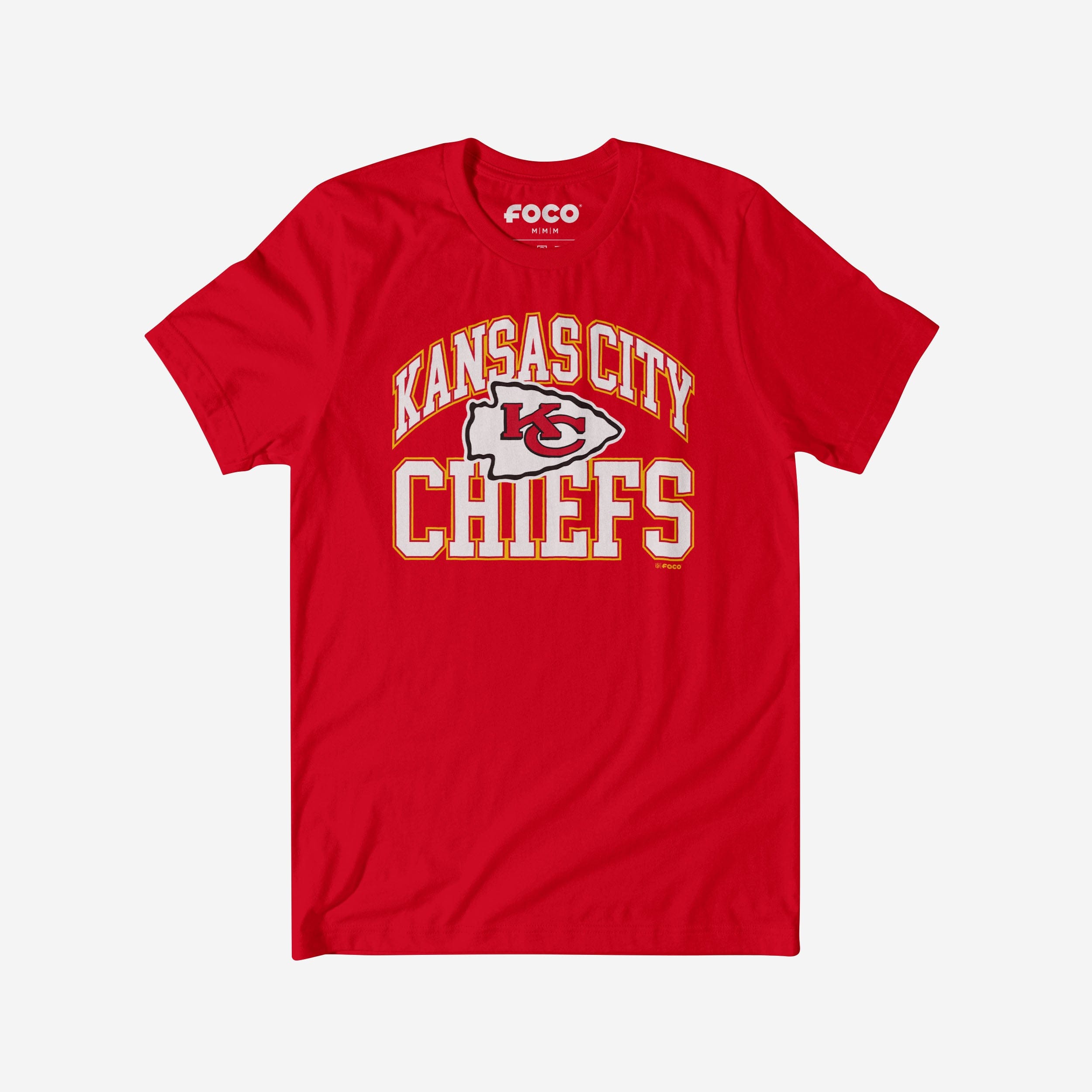 Kansas City Chiefs T-shirt avec mot-symbole arqué