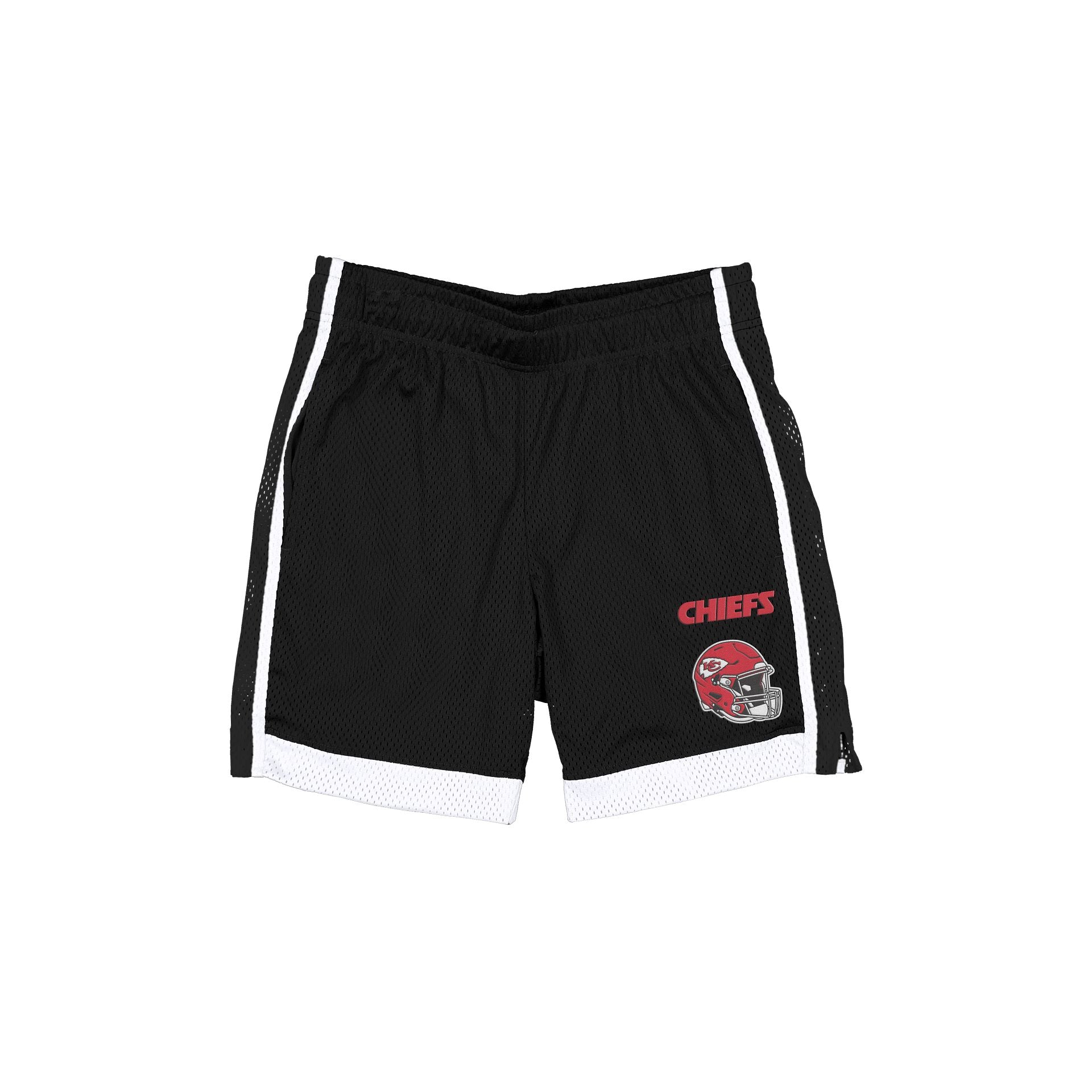 Short d'été noir Kansas City Chiefs