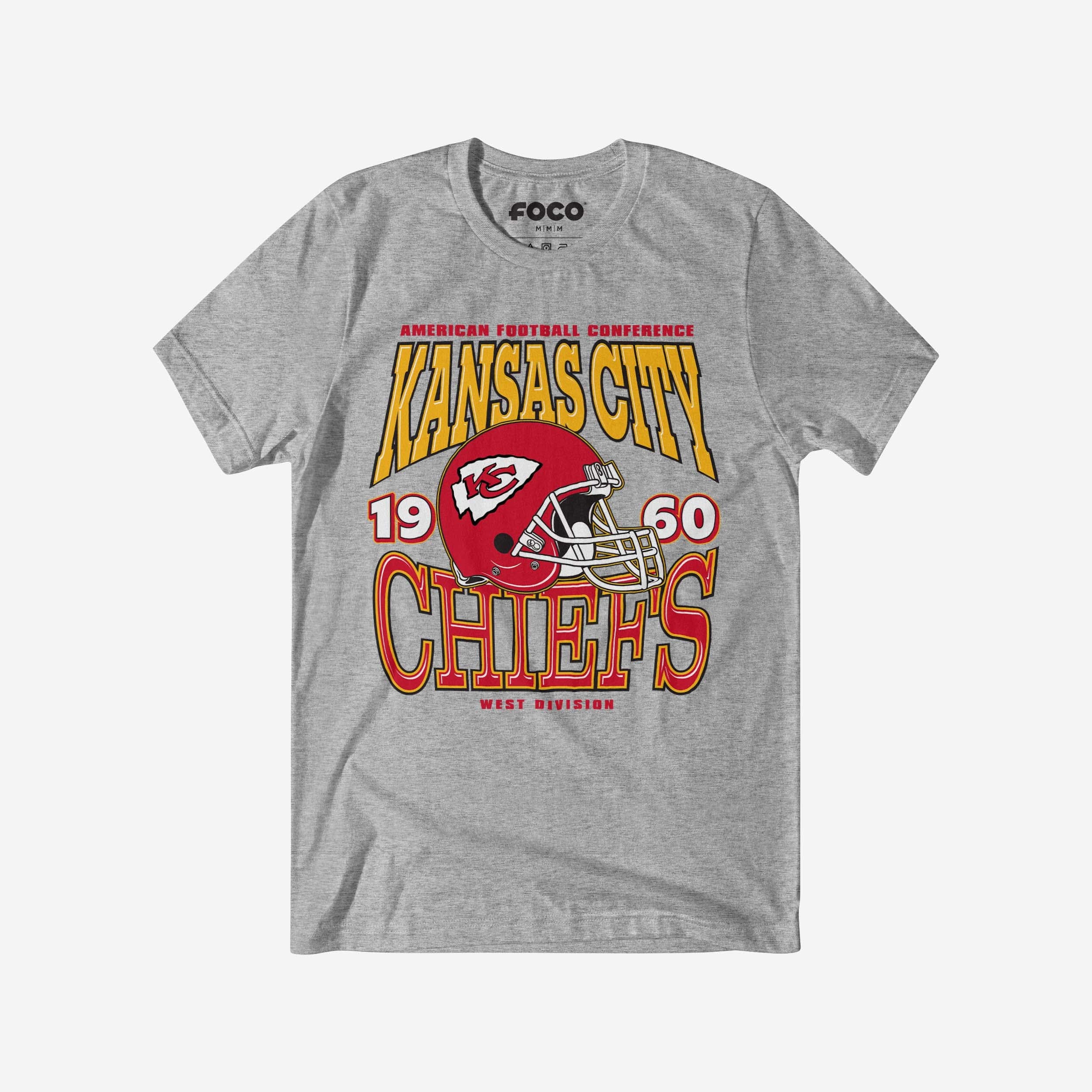 Kansas City Chiefs T-shirt casque d'équipe classique