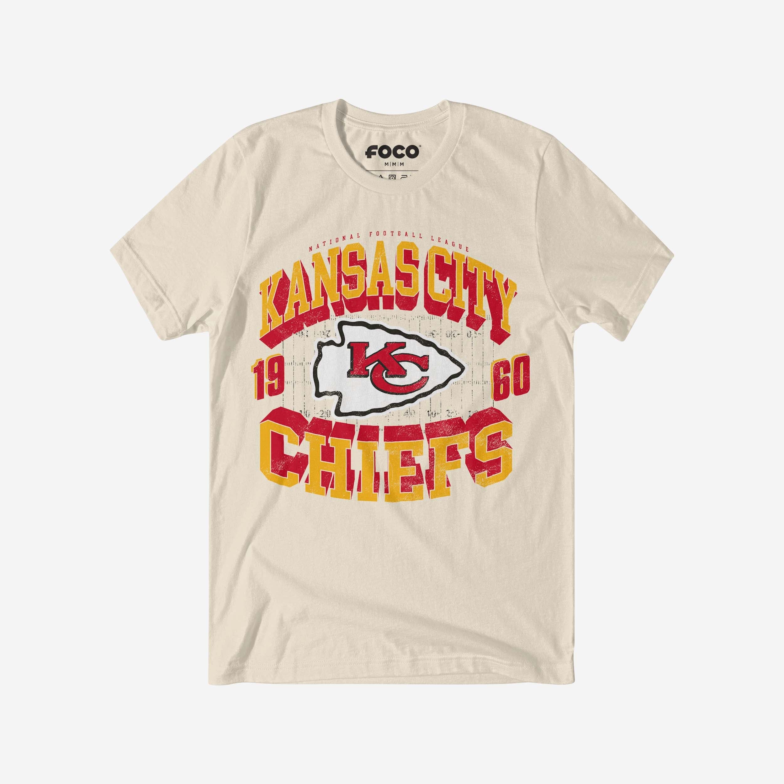Kansas City Chiefs T-shirt avec mot-symbole arqué