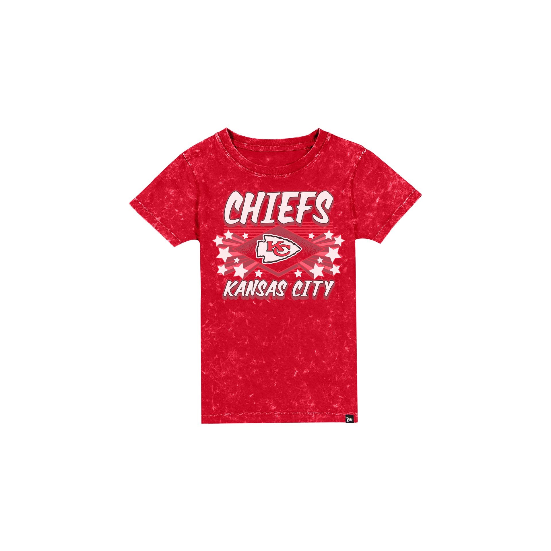 Kansas City Chiefs T-shirt délavé pour filles